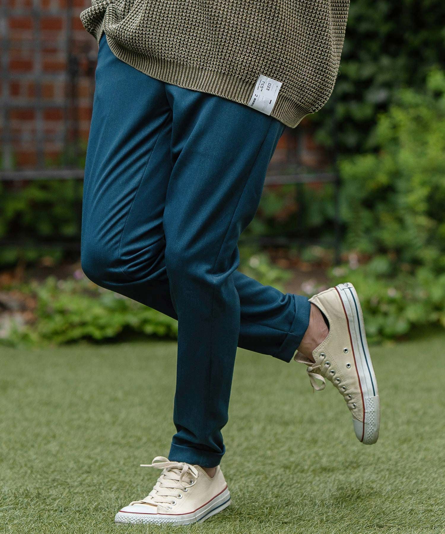 30%OFF【CAMBIO(カンビオ)】Easy Care Indigo Like TRPU Pants パンツ