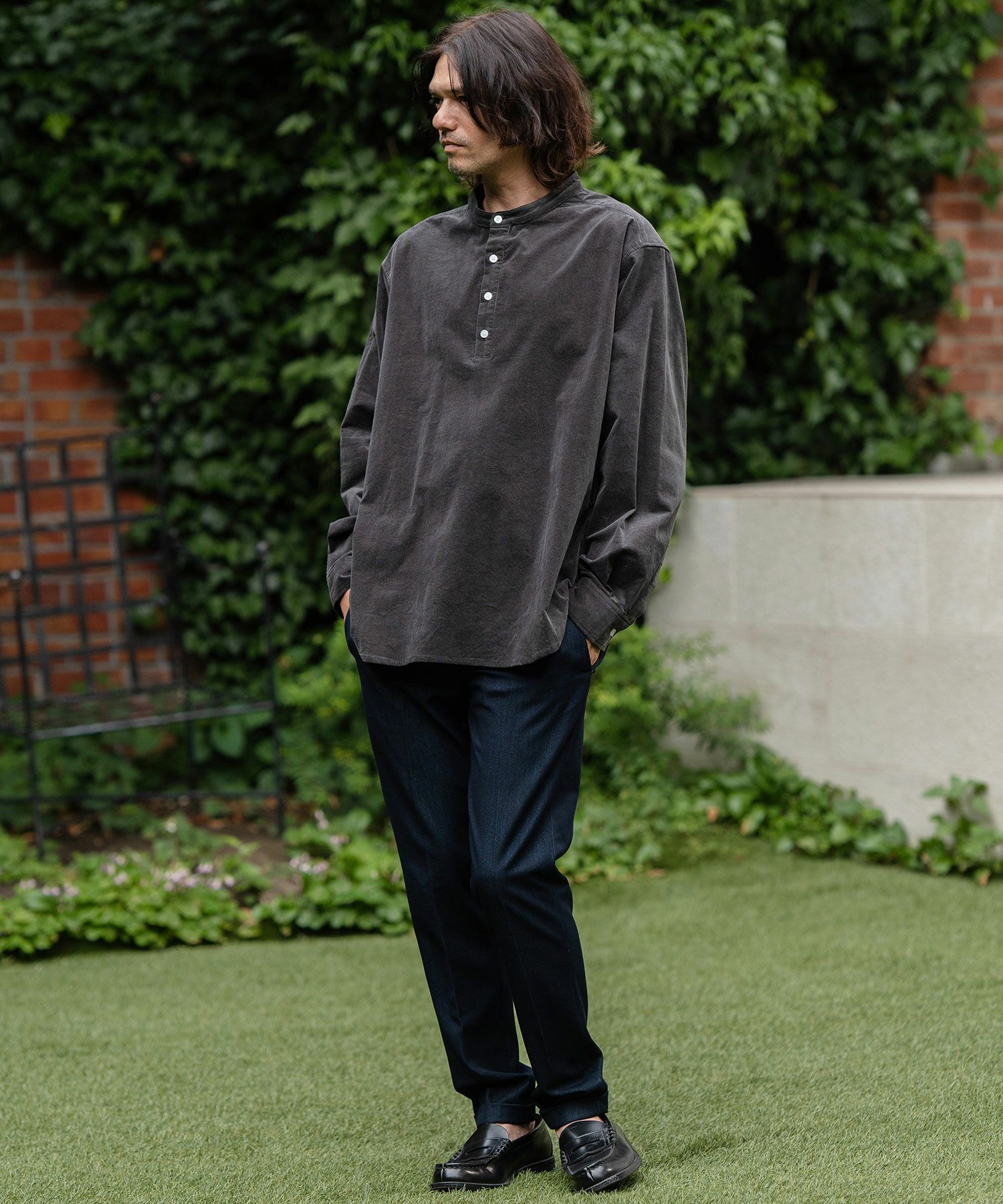 30%OFF【CAMBIO(カンビオ)】Easy Care Indigo Like TRPU Pants パンツ
