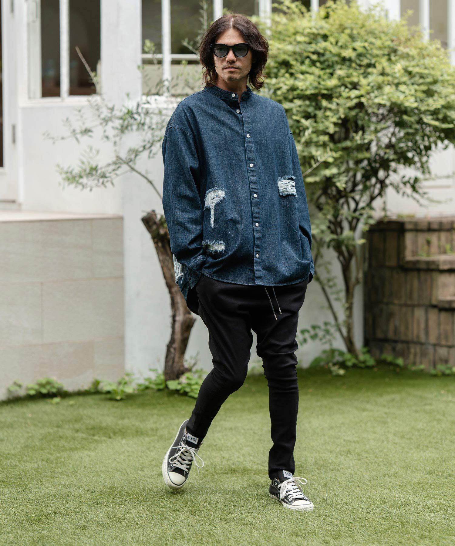 M.Y.O.B オフショル デニム SET] オフショルデニム2ピースセット | ファッション通販サイト NUGU