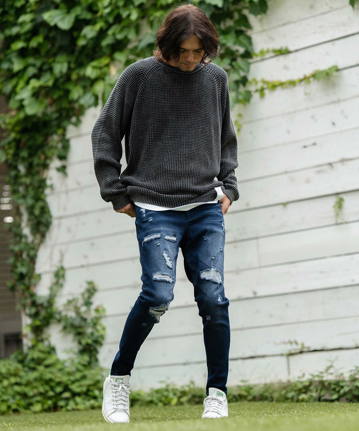 50%OFF【CAMBIO(カンビオ)】11oz Storetch Color Denim Pants カラー