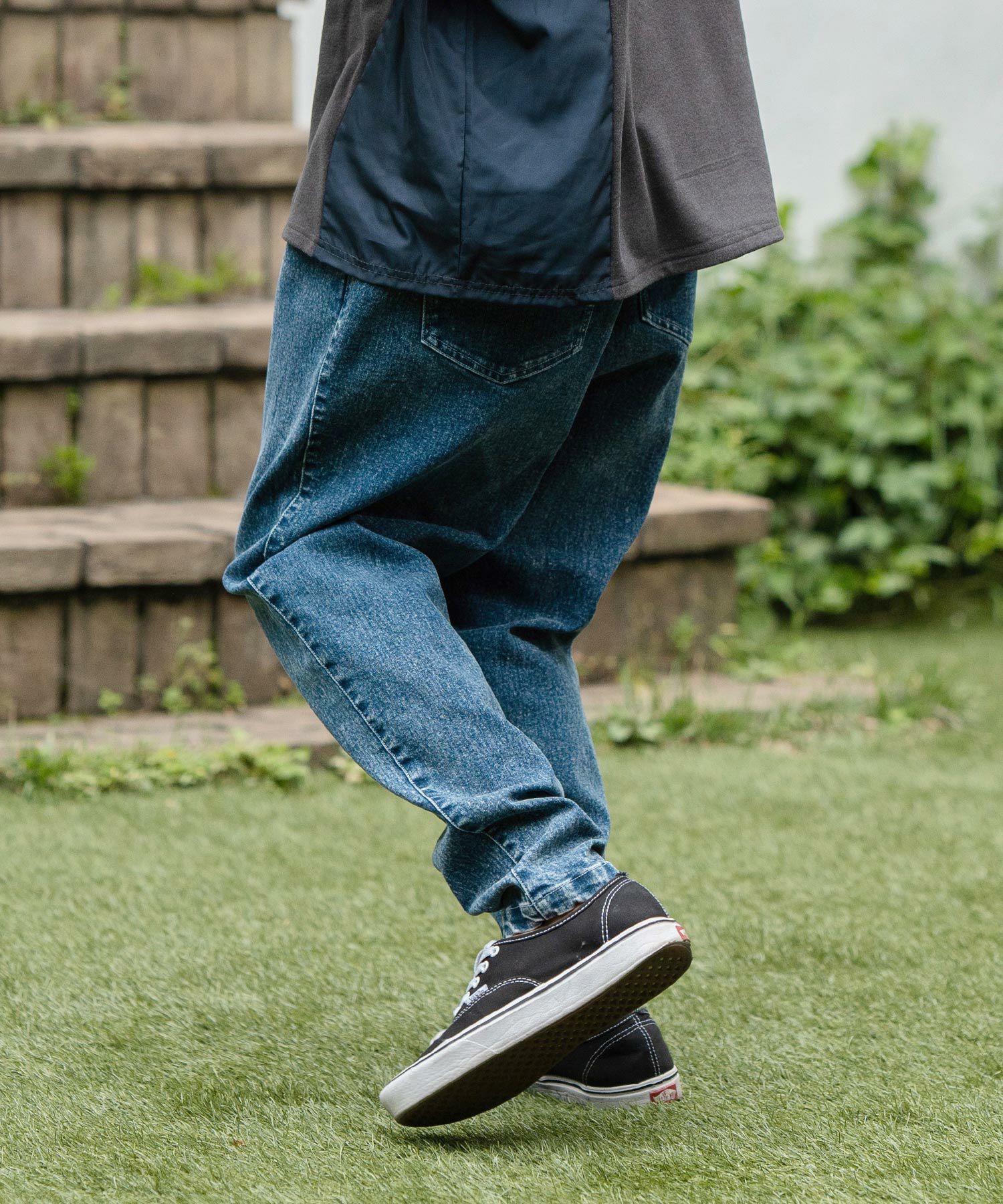 30%OFF【CAMBIO(カンビオ)】11oz Chemical Wash Stretch Denim Pants
