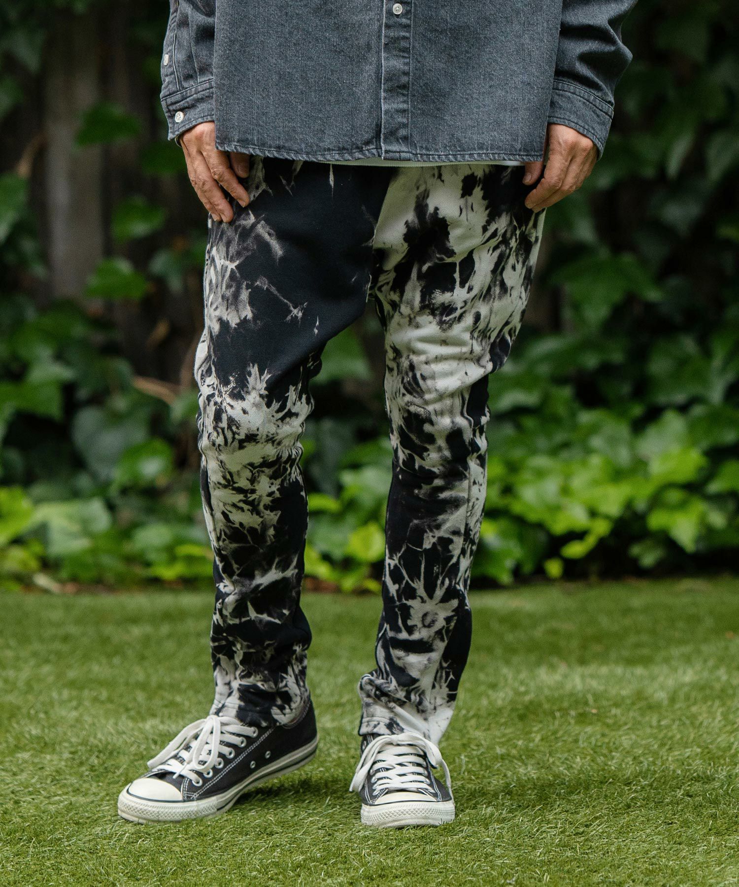 30%OFF【CAMBIO(カンビオ)】Spot Dye Sweat Jodhpurs Pants
