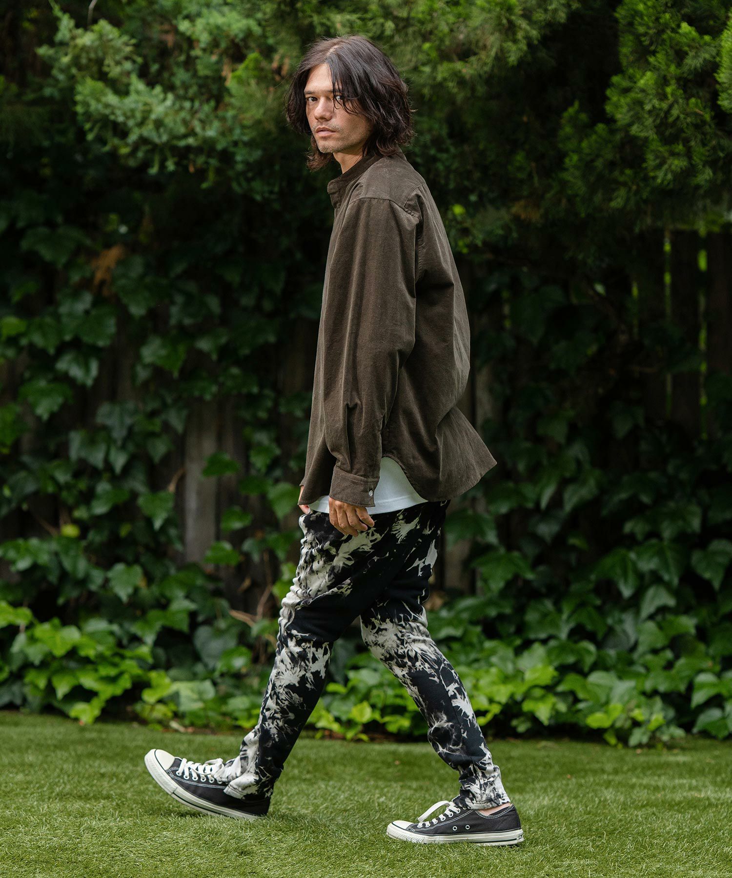 30%OFF【CAMBIO(カンビオ)】Spot Dye Sweat Jodhpurs Pants