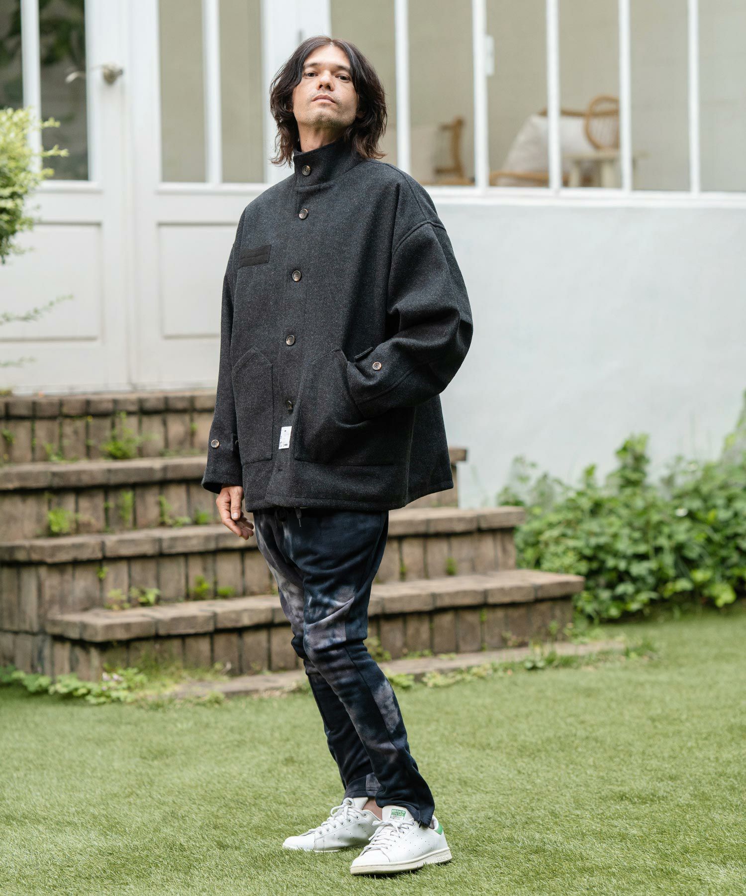 30%OFF【CAMBIO(カンビオ)】Spot Dye Sweat Jodhpurs Pants