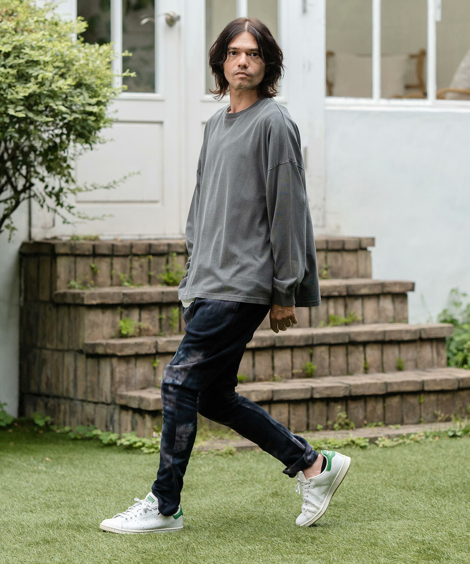 30%OFF【CAMBIO(カンビオ)】Spot Dye Sweat Jodhpurs Pants