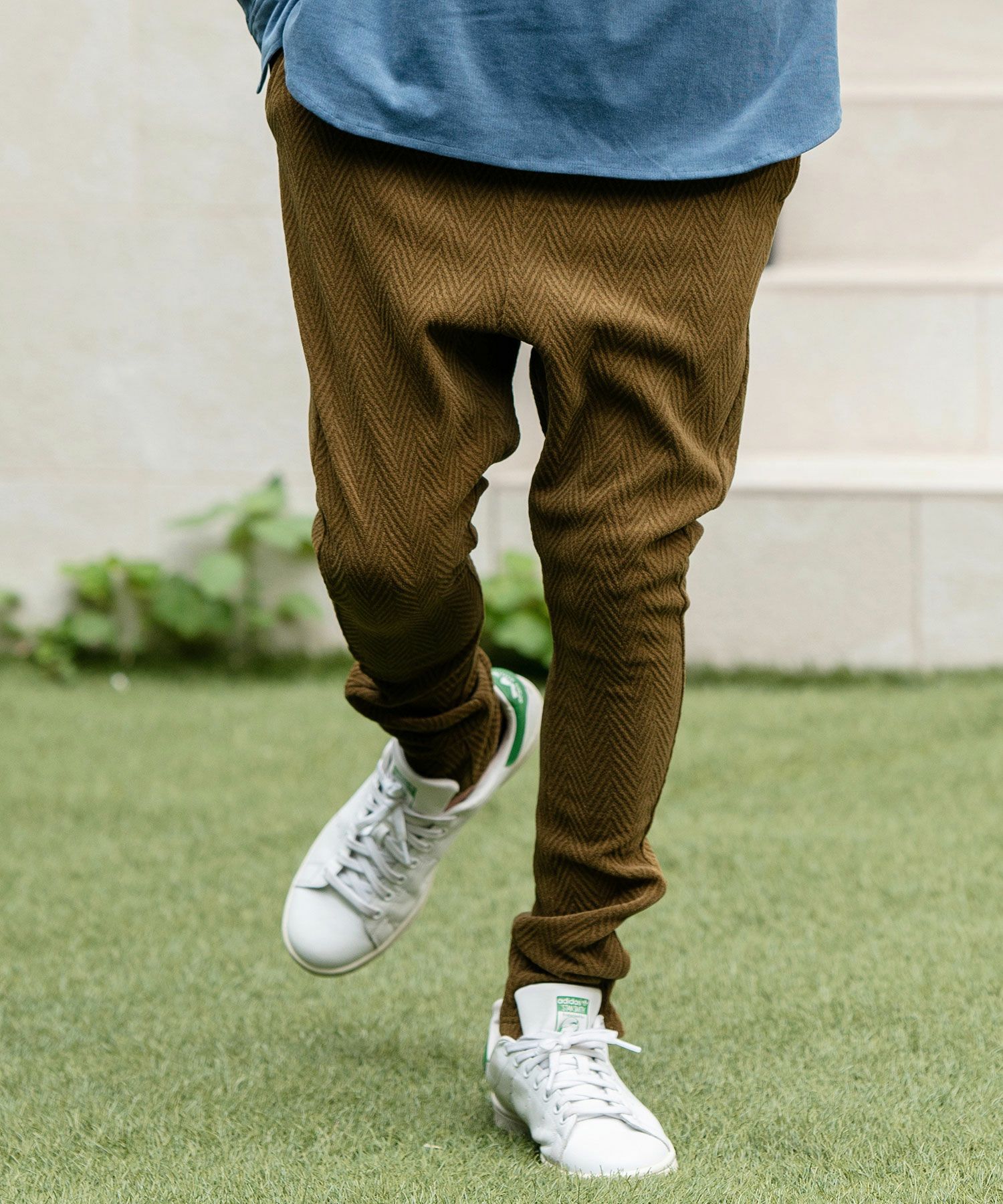 30%OFF【CAMBIO(カンビオ)】Puffy Herringbone Jacquard Jodhpurs