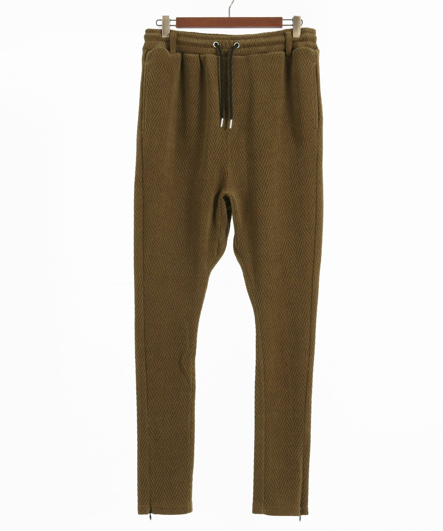 50%OFF【CAMBIO(カンビオ)】Puffy Herringbone Jacquard Jodhpurs