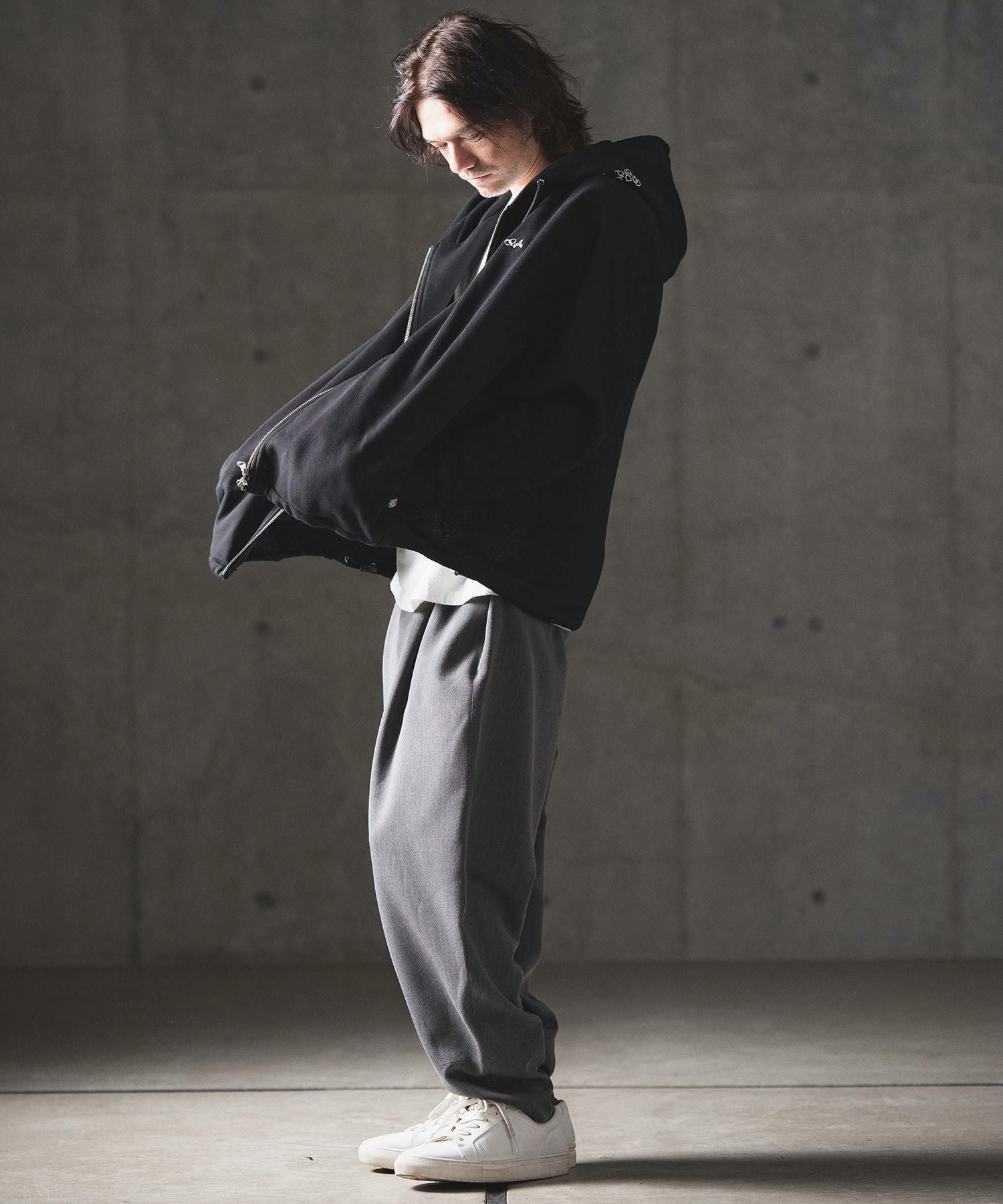 gulu gulu パーカー GLIMCLAP(グリムクラップ)】Point Graphic Sweat Hoodie スウェット
