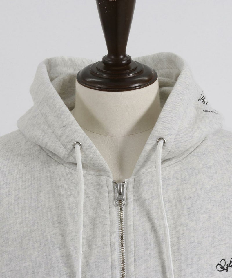 50%OFF【GLIMCLAP(グリムクラップ)】Dolman sleeve zip up sweat 