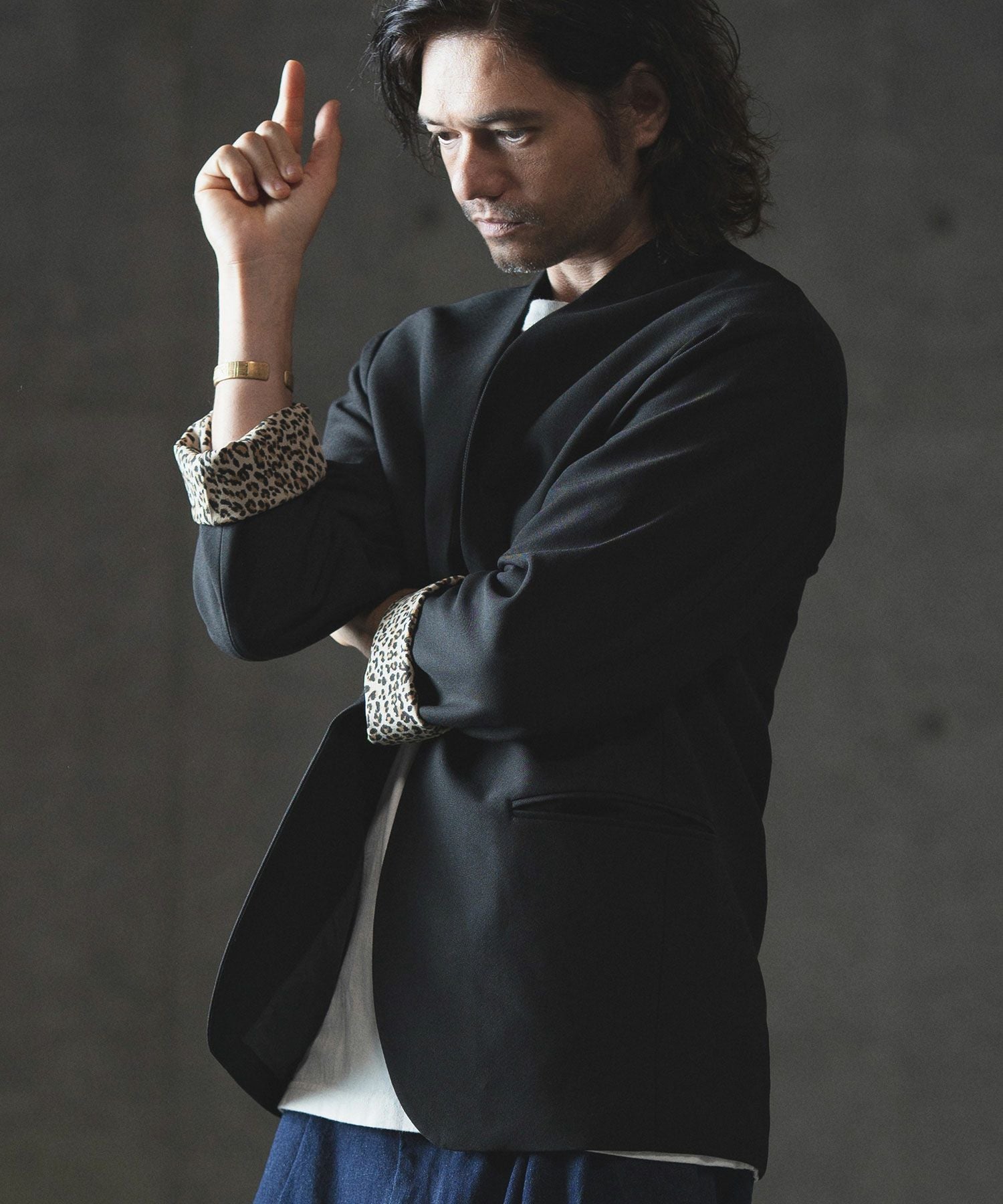 30%OFF【GLIMCLAP(グリムクラップ)】Minimal detail jacket ミニマル 30%OFF【GLIMCLAP(グリムクラップ)】Minimal detail jacket ミニマル