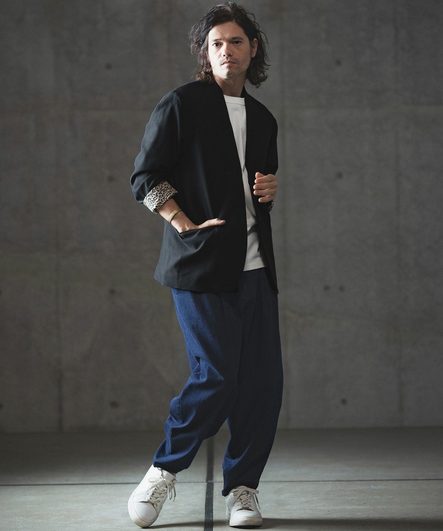 30%OFF【GLIMCLAP(グリムクラップ)】Minimal detail jacket ミニマル