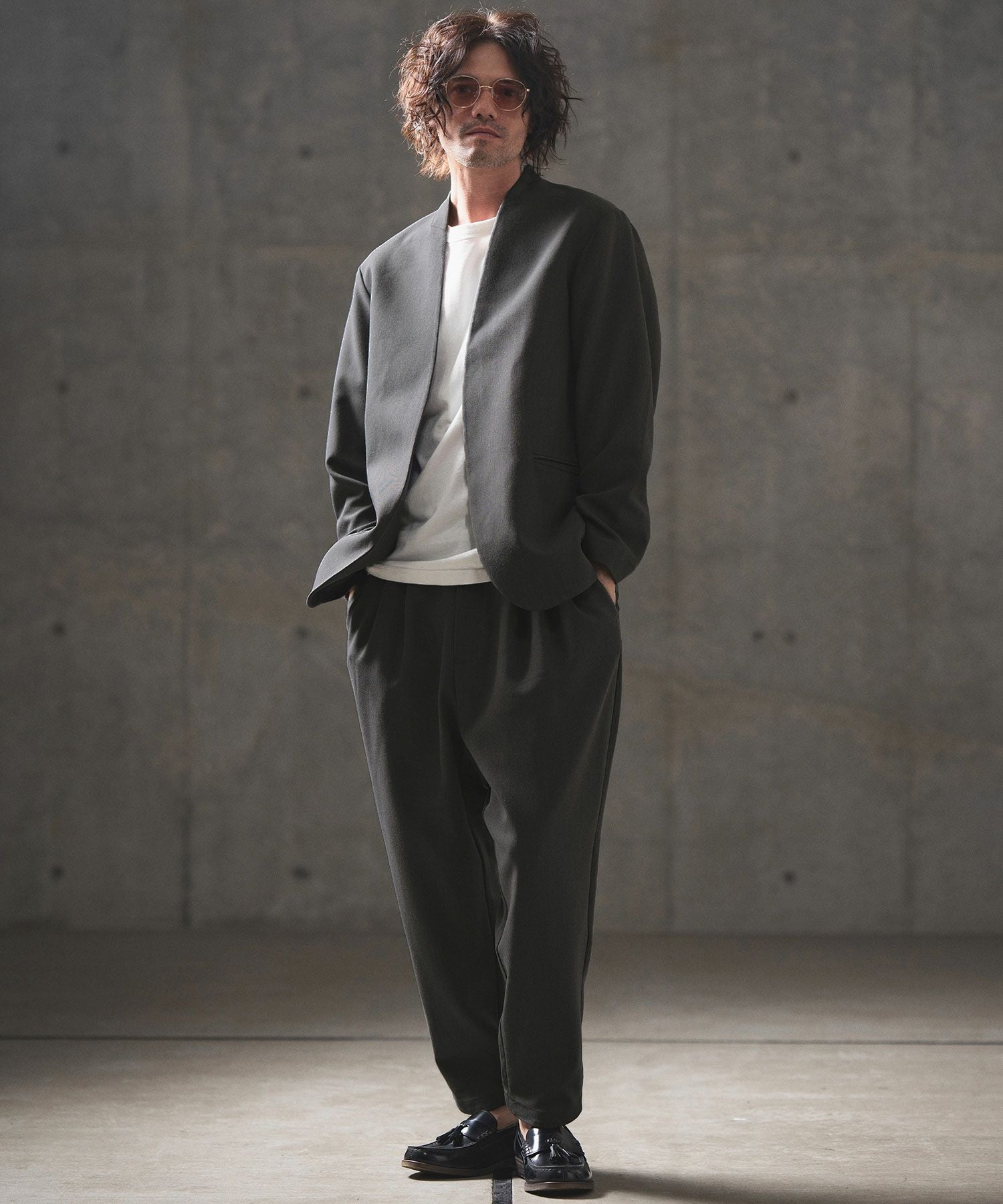 30%OFF【GLIMCLAP(グリムクラップ)】Minimal detail jacket ミニマル 30%OFF【GLIMCLAP(グリムクラップ)】Minimal detail jacket ミニマル