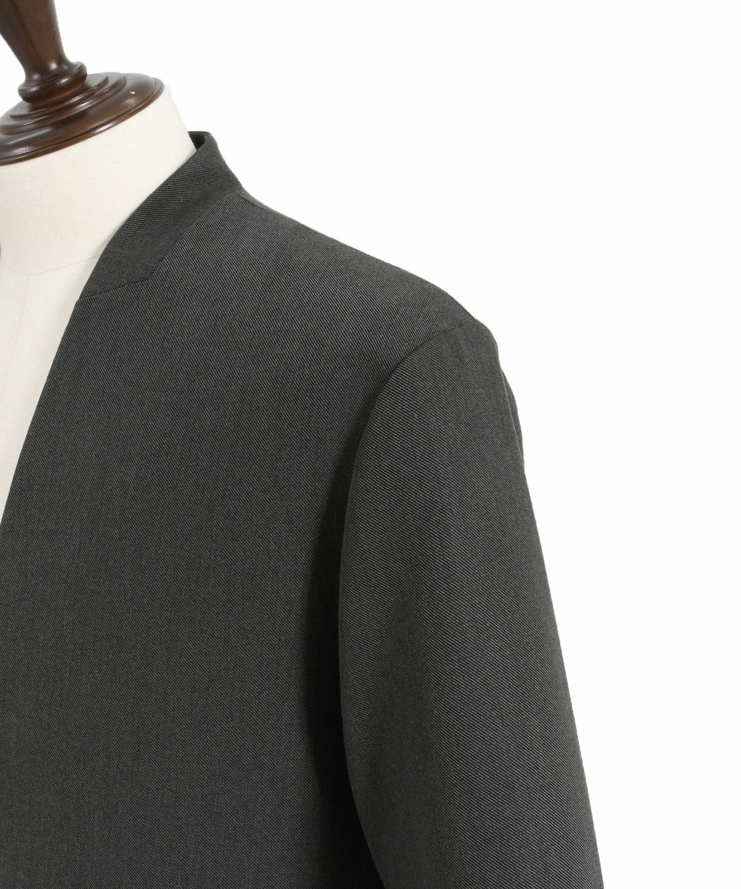 GLIM CLAP グリムクラップ アウター テーラードジャケット グレーL 30%OFF【GLIMCLAP(グリムクラップ)】Minimal detail jacket ミニマル