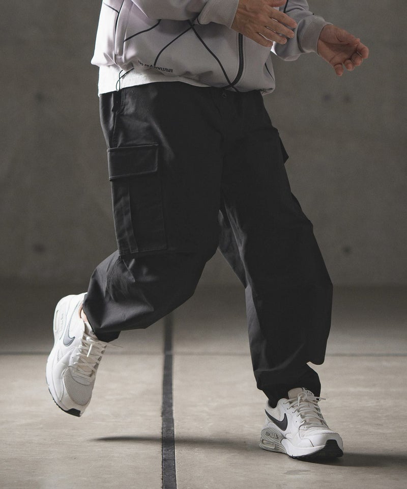 50%OFF【GLIMCLAP(グリムクラップ)】Balloon silhouette cargo pants 