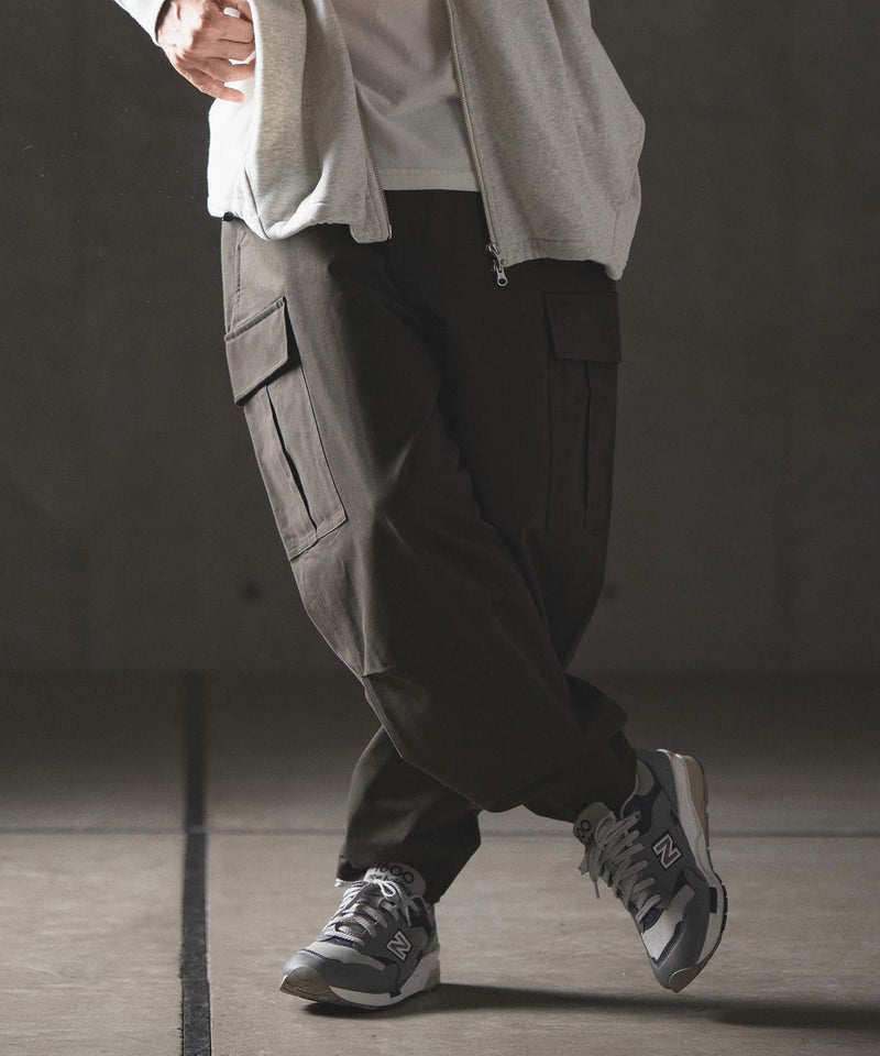 50%OFF【GLIMCLAP(グリムクラップ)】Balloon silhouette cargo pants 