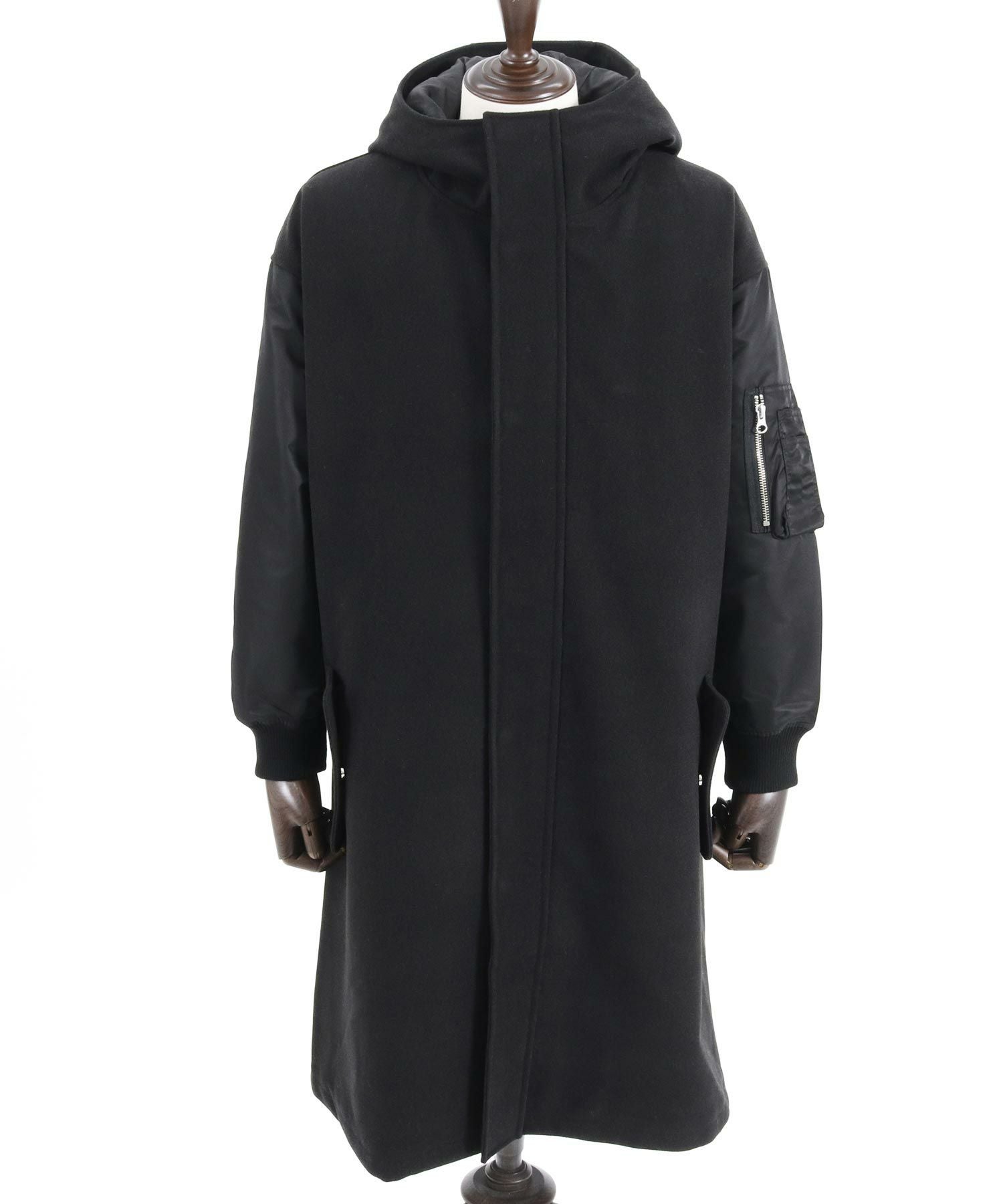 60%OFF【GLIMCLAP(グリムクラップ)】Military design mixed hooded
