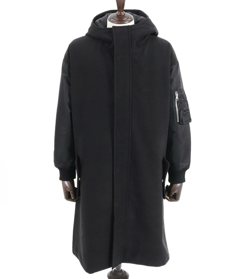 60%OFF【GLIMCLAP(グリムクラップ)】Military design mixed hooded 