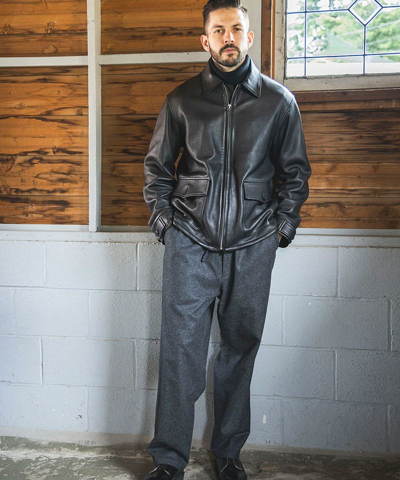 50%OFF【MROLIVE(ミスターオリーブ)】HAIR SHEEP SOFT LEATHER -TYPE 