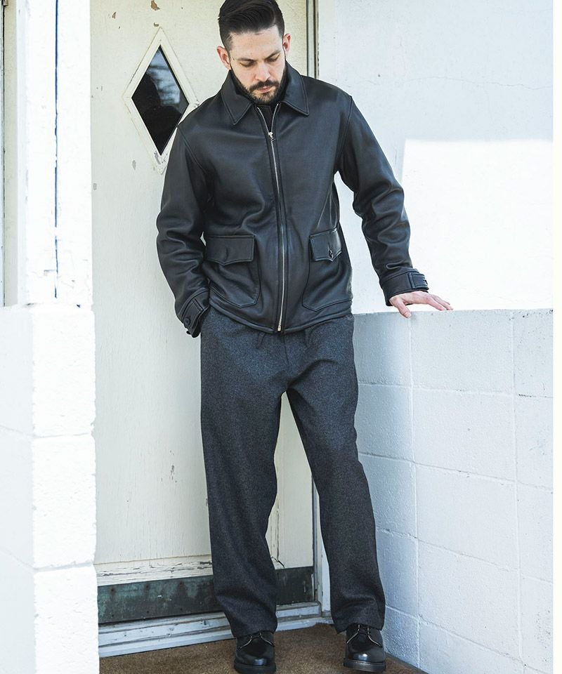 50%OFF【MROLIVE(ミスターオリーブ)】HAIR SHEEP SOFT LEATHER -TYPE