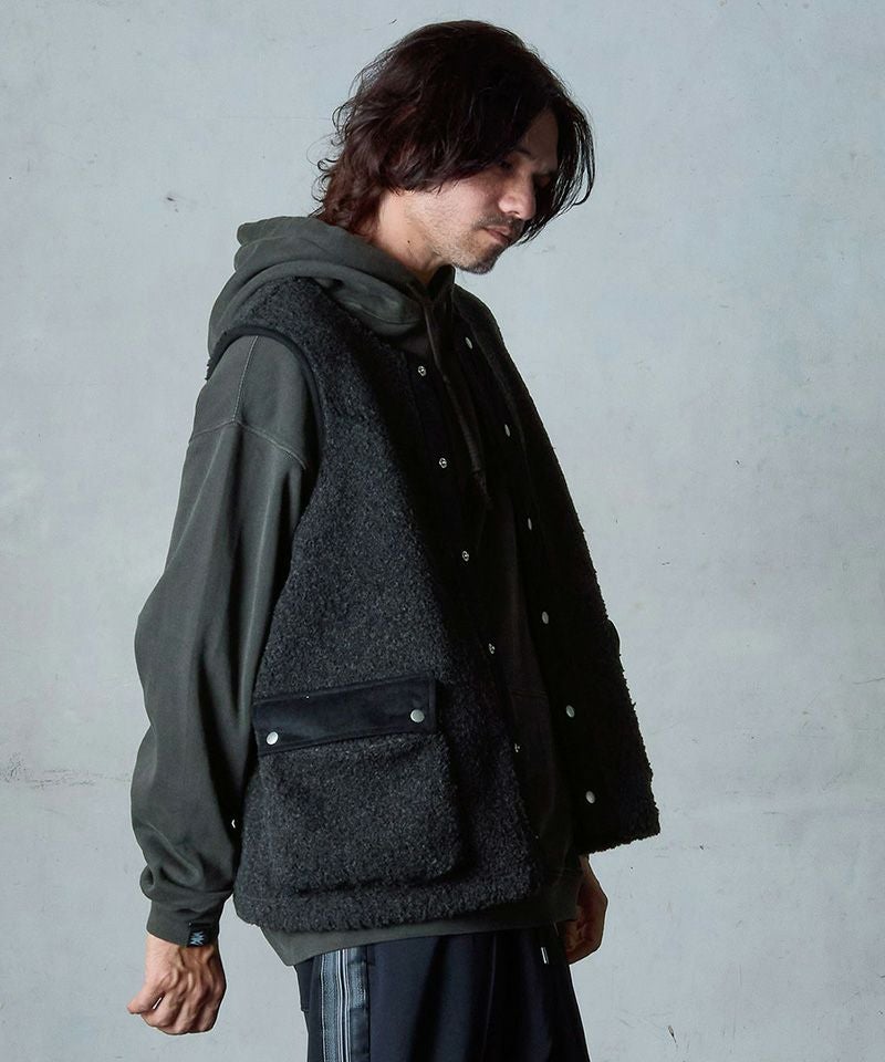 EGO TRIPPING フリースベスト 46 EGO TRIPPING エゴトリッピング / CHILFLEE チルフリー フリース
