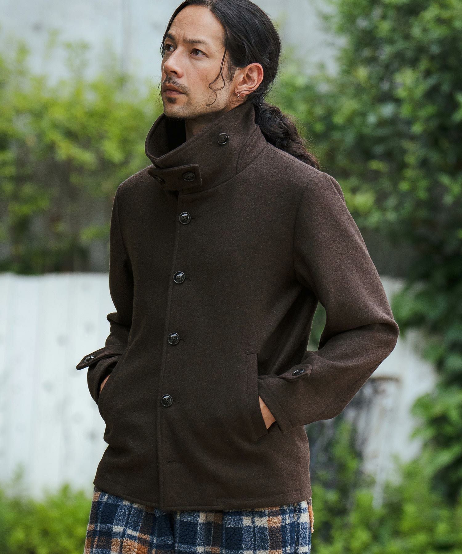 CAMBIO(カンビオ)】メルトンシングルPコート(CMB-R0091) | CAMBIO カンビオ