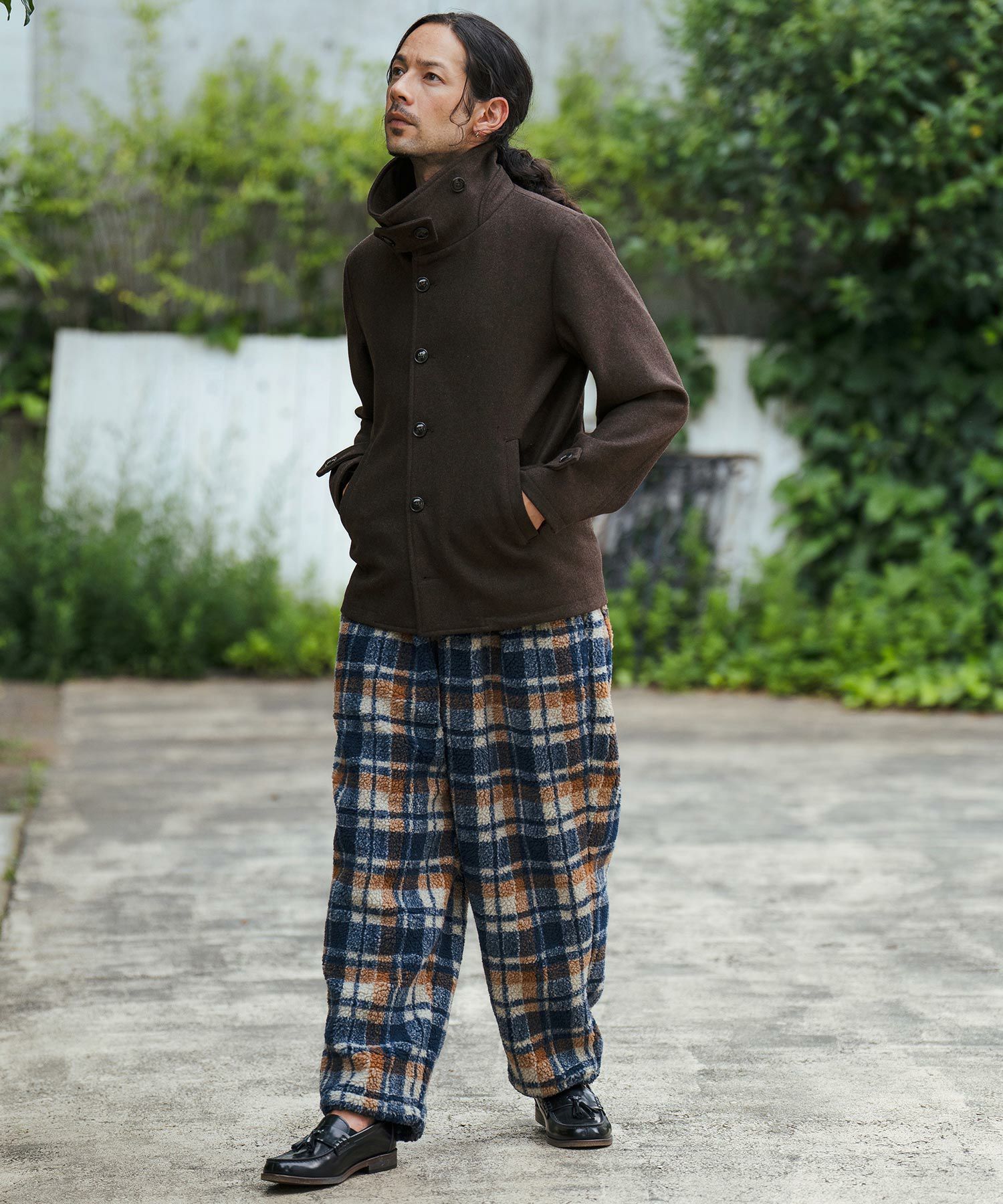 CAMBIO(カンビオ)】メルトンシングルPコート(CMB-R0091) | CAMBIO カンビオ