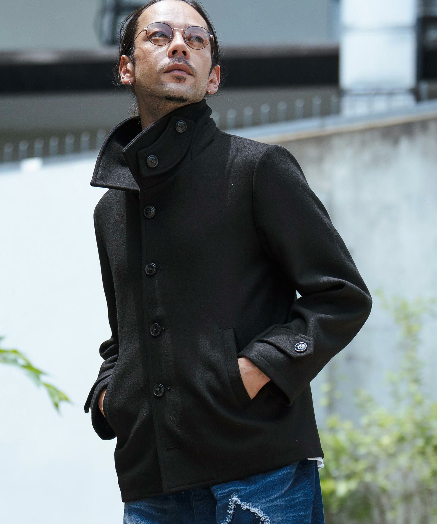 CAMBIO(カンビオ)】メルトンシングルPコート(CMB-R0091) | CAMBIO カンビオ