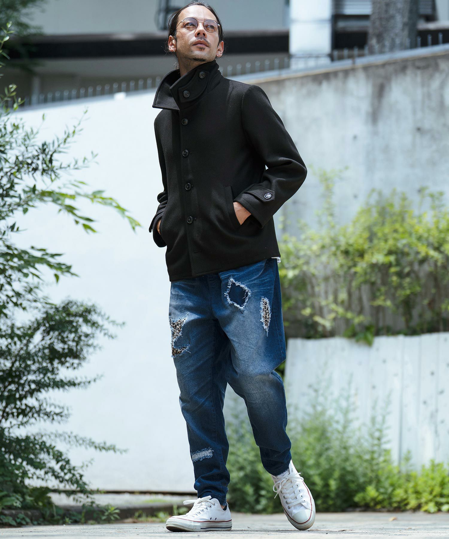 CAMBIO(カンビオ)】メルトンシングルPコート(CMB-R0091) | CAMBIO カンビオ