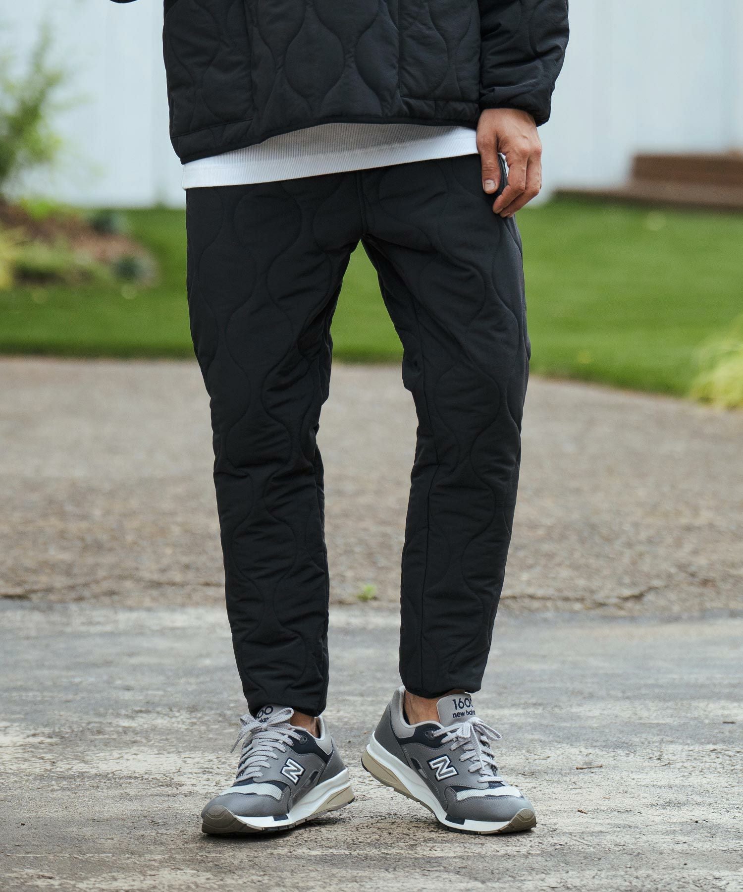 CAMBIO(カンビオ)】オニオンキルトパイピングテーパードパンツ(CMB