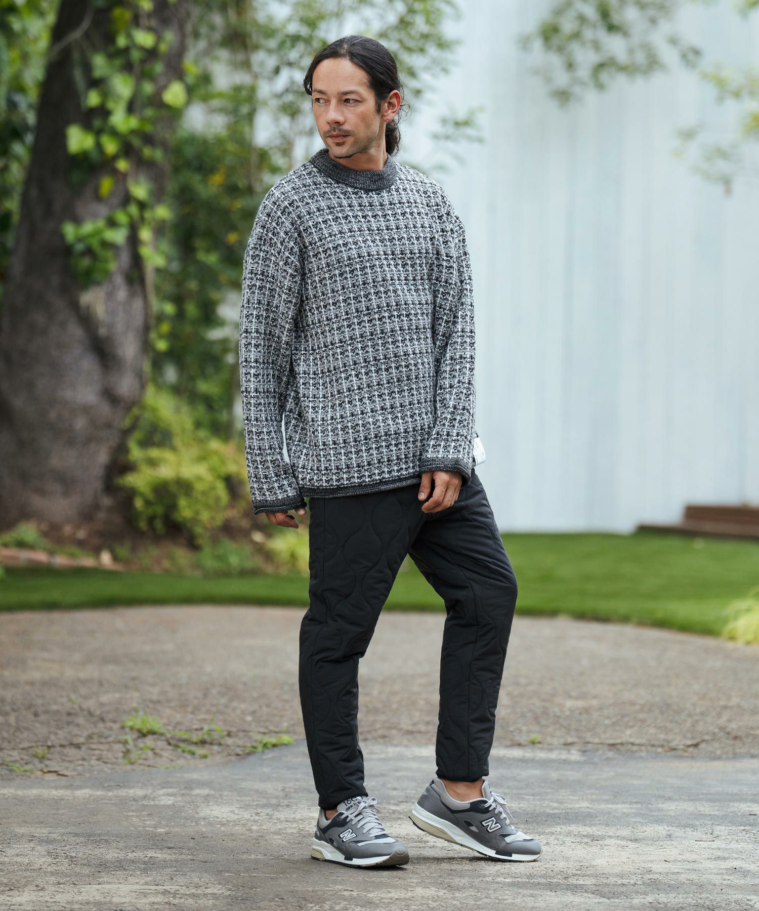 CAMBIO(カンビオ)】オニオンキルトパイピングテーパードパンツ(CMB