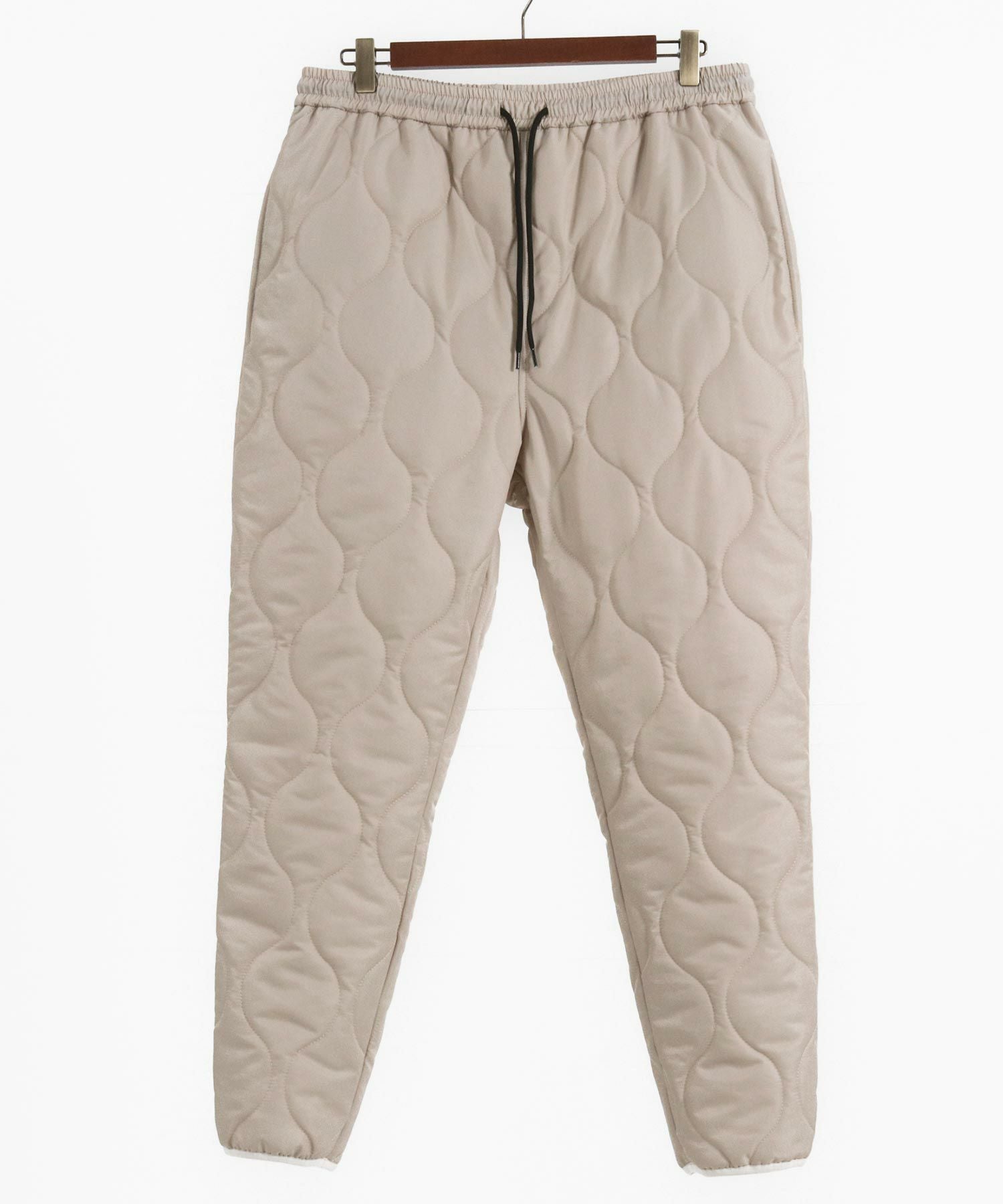 CAMBIO(カンビオ)】オニオンキルトパイピングテーパードパンツ(CMB