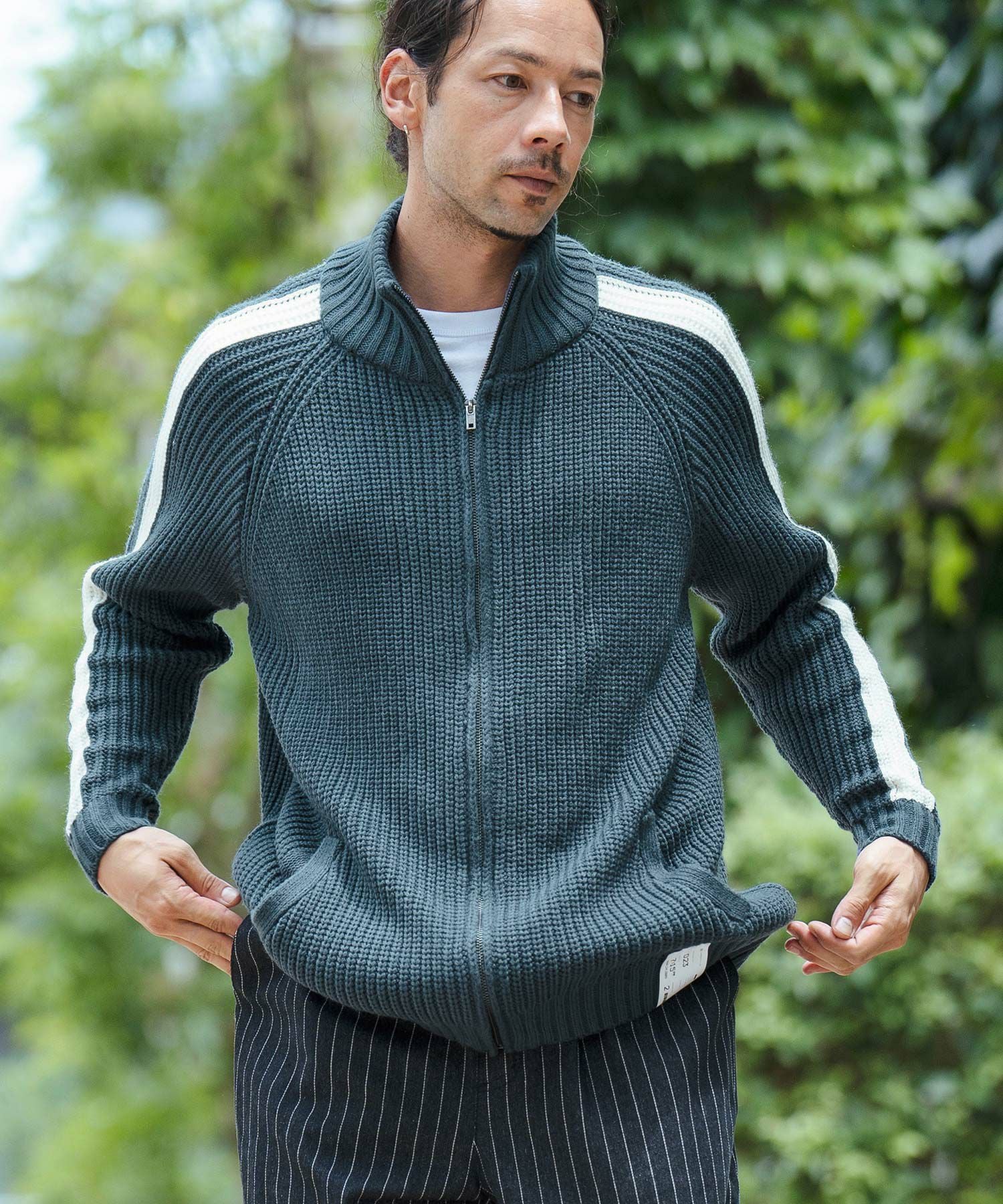 30%OFF【CAMBIO(カンビオ)】Sideline Drivers Knit ドライバーズニット