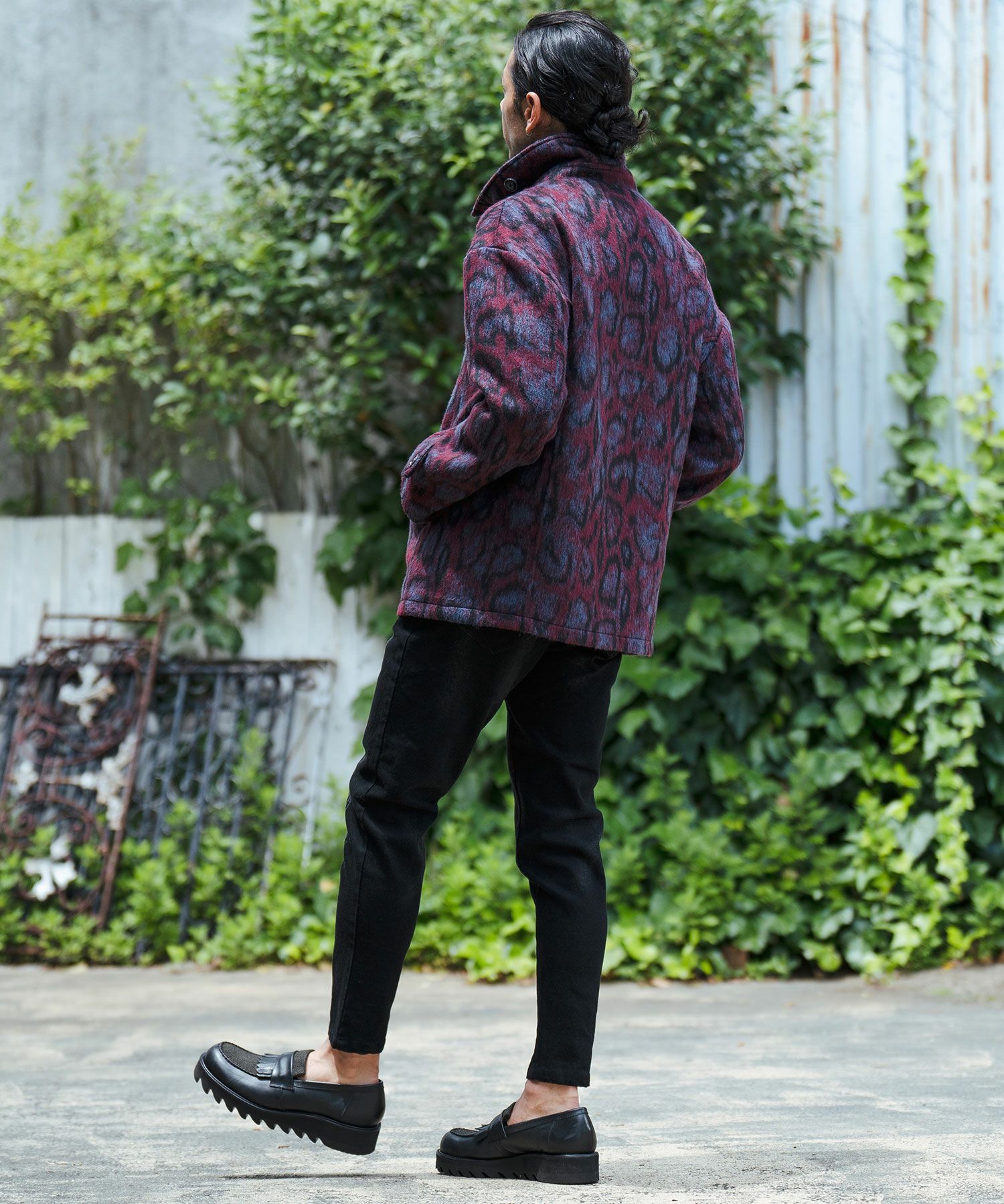 50%OFF【CAMBIO(カンビオ)】ヴィンテージ加工ストレッチデニム