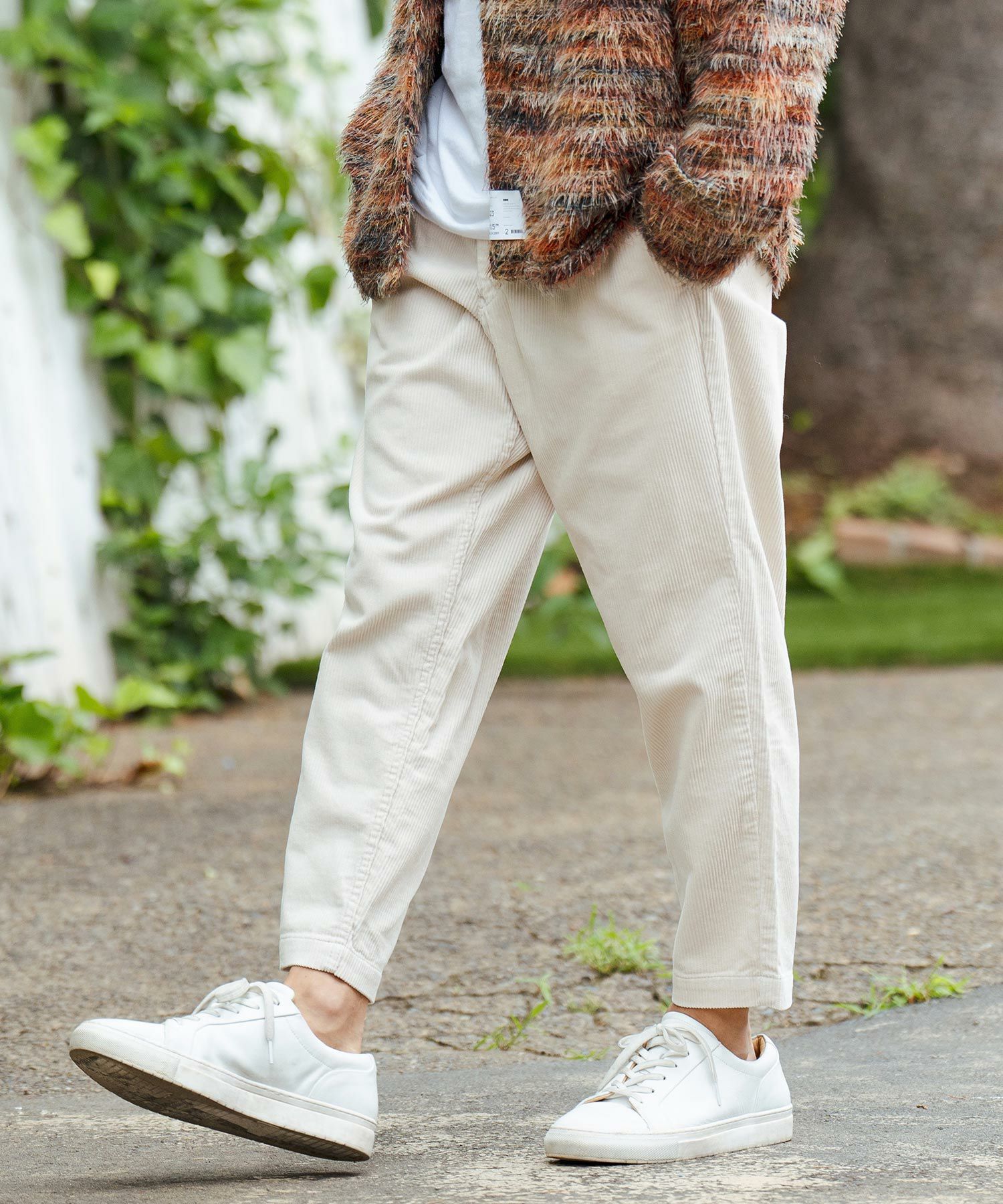 30%OFF【CAMBIO(カンビオ)】8Wコーデュロイワイドテーパードパンツ