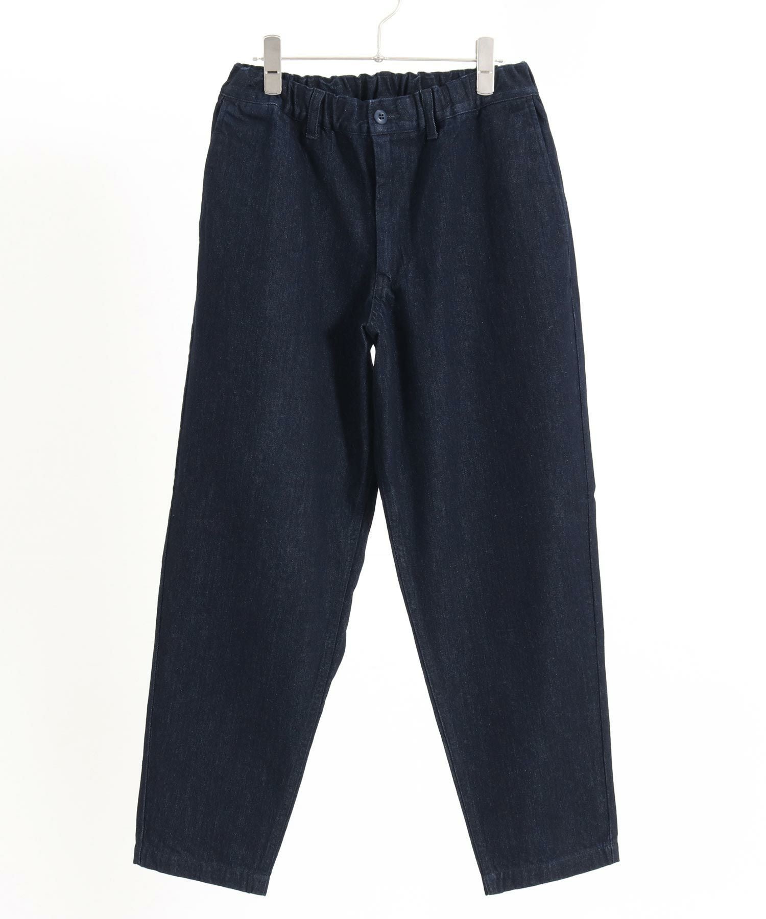 30%OFF【CAMBIO(カンビオ)】10OZデニムワイドテーパードパンツ