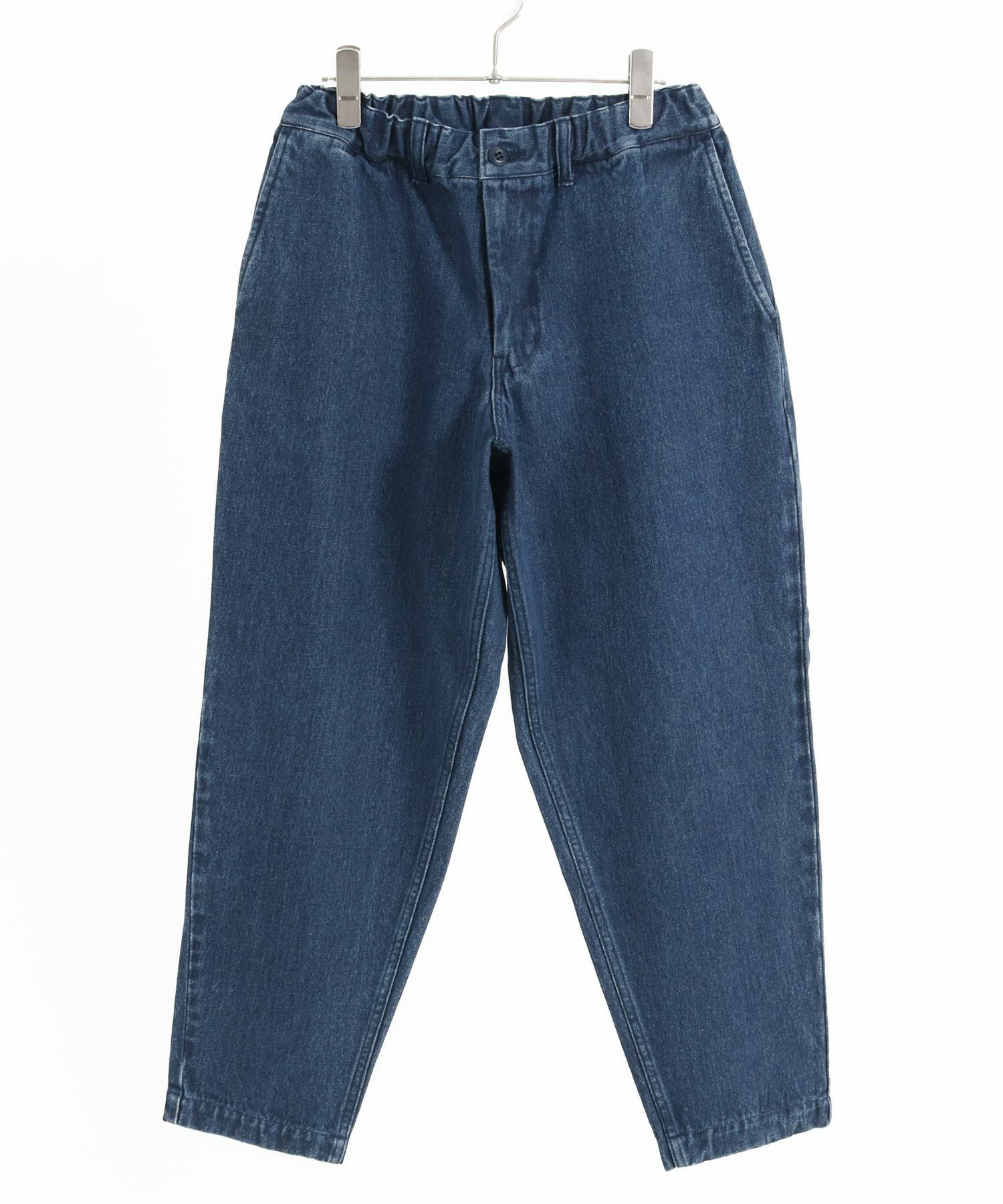 30%OFF【CAMBIO(カンビオ)】10OZデニムワイドテーパードパンツ
