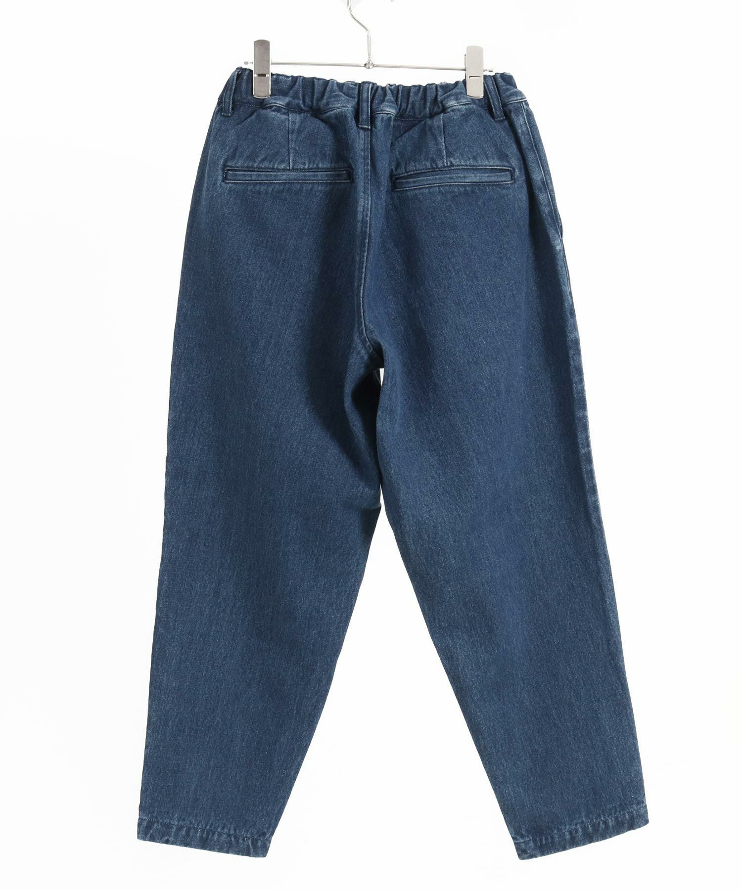 30%OFF【CAMBIO(カンビオ)】10OZデニムワイドテーパードパンツ