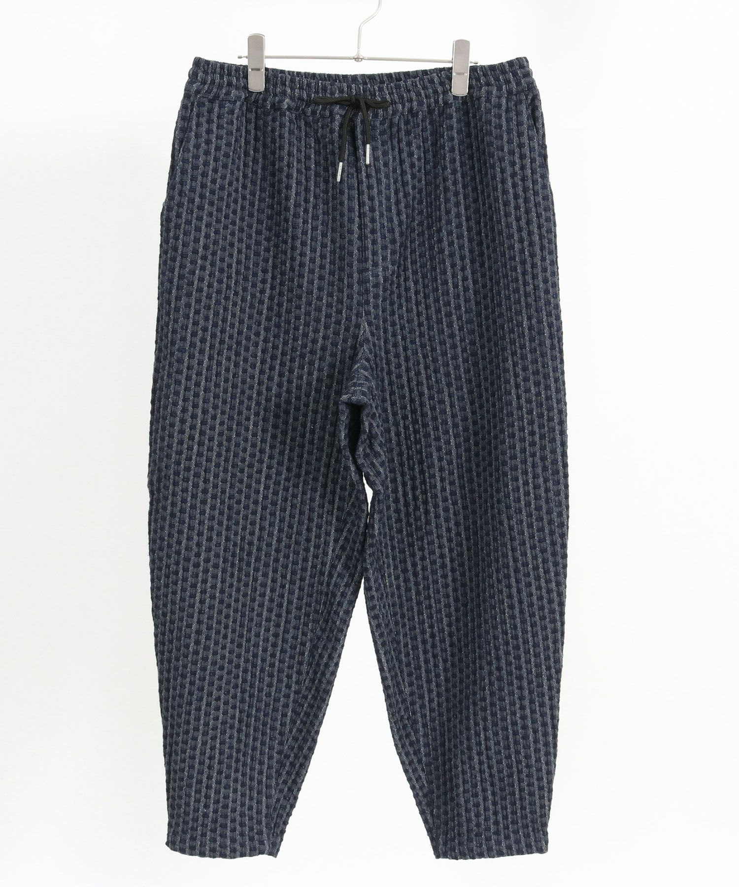 30%OFF【CAMBIO(カンビオ)】Geometric Puffy Jacquard Denim Pants