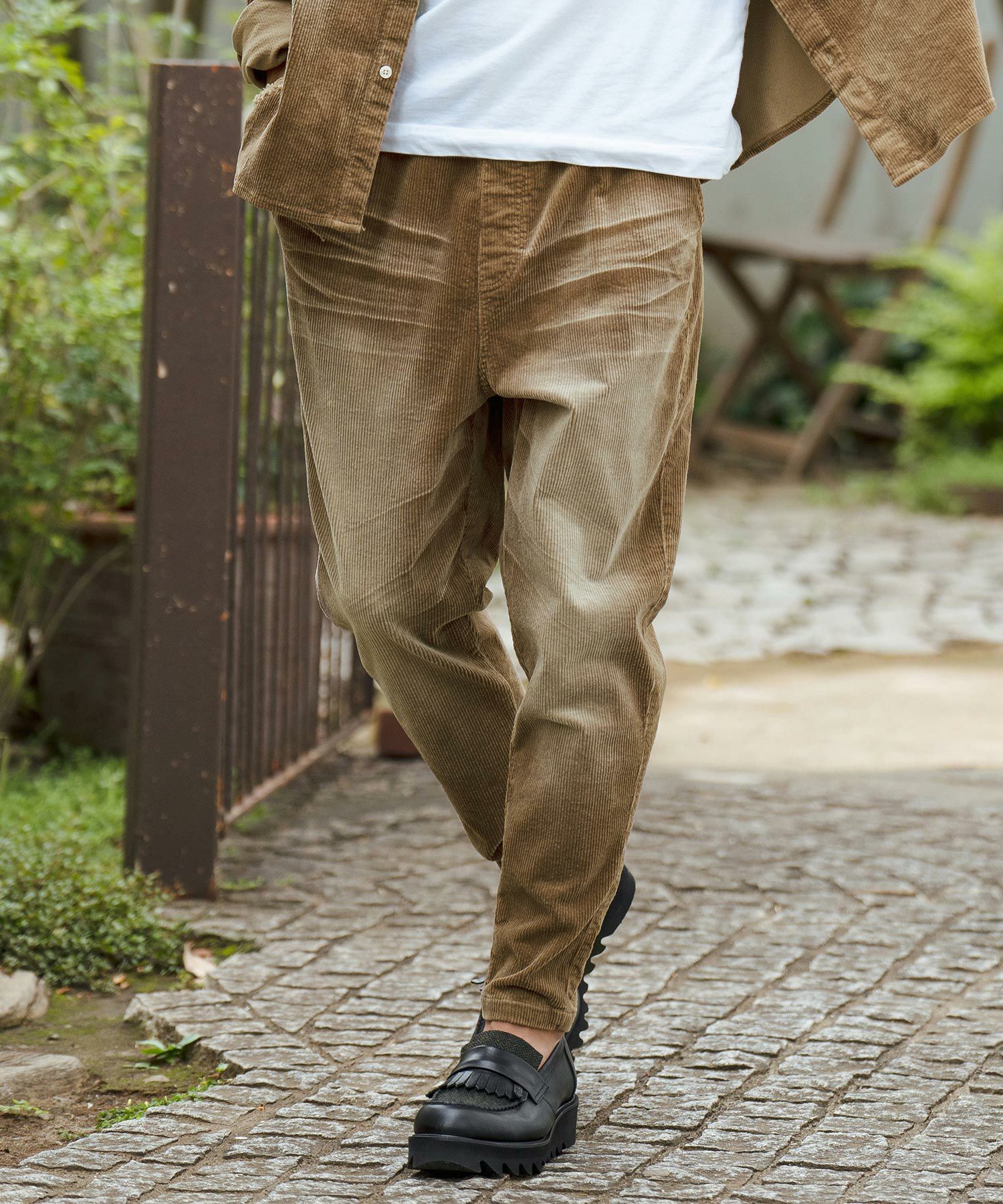 50%OFF【CAMBIO(カンビオ)】Vintage Like Stretch Corduroy Wide 50%OFF【CAMBIO(カンビオ)】Vintage Like Stretch Corduroy Wide