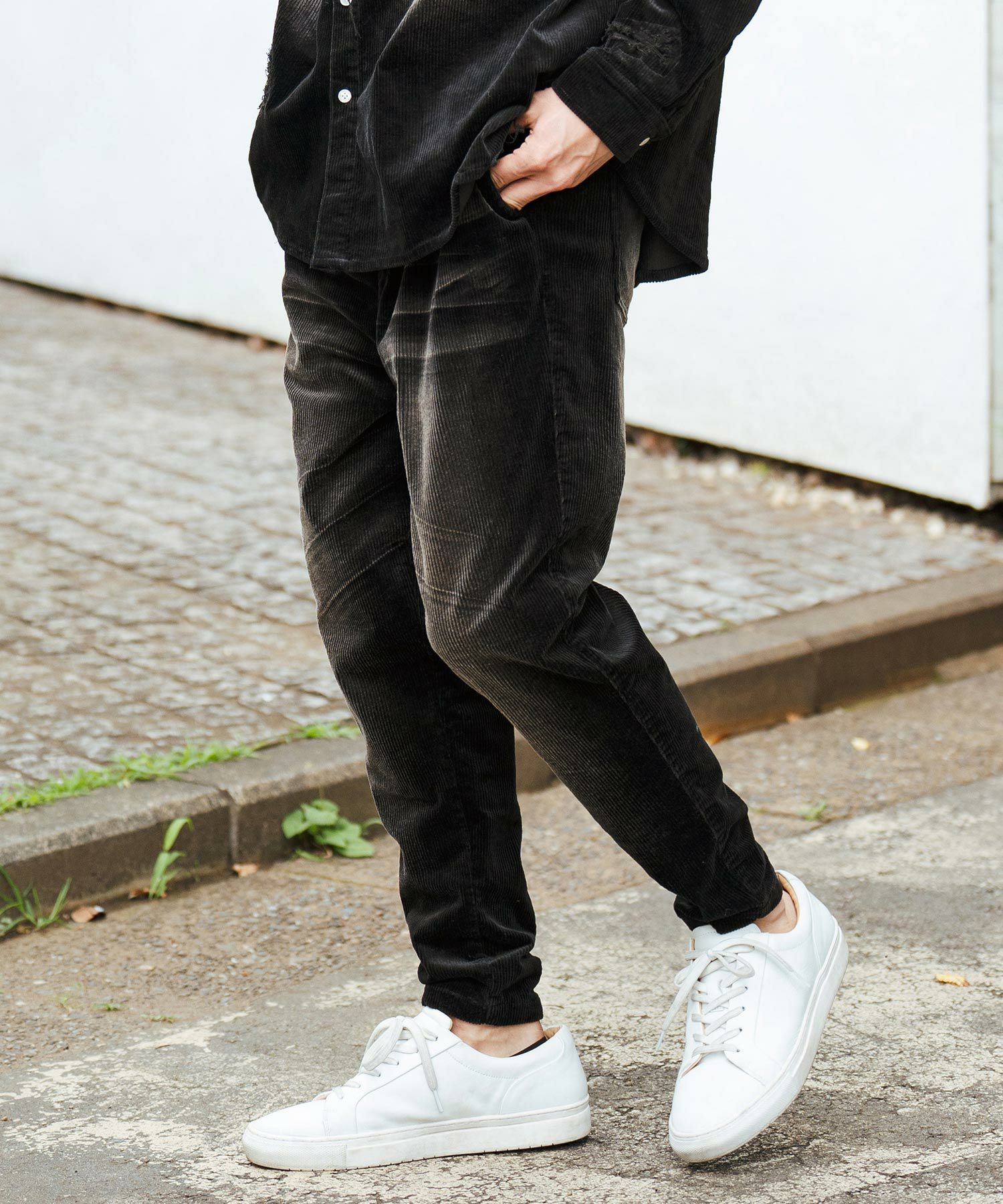 CAMBIO コーデュロイ テーパードパンツ L 60%OFF【CAMBIO(カンビオ)】コーデュロイテーパードパンツ | CAMBIO