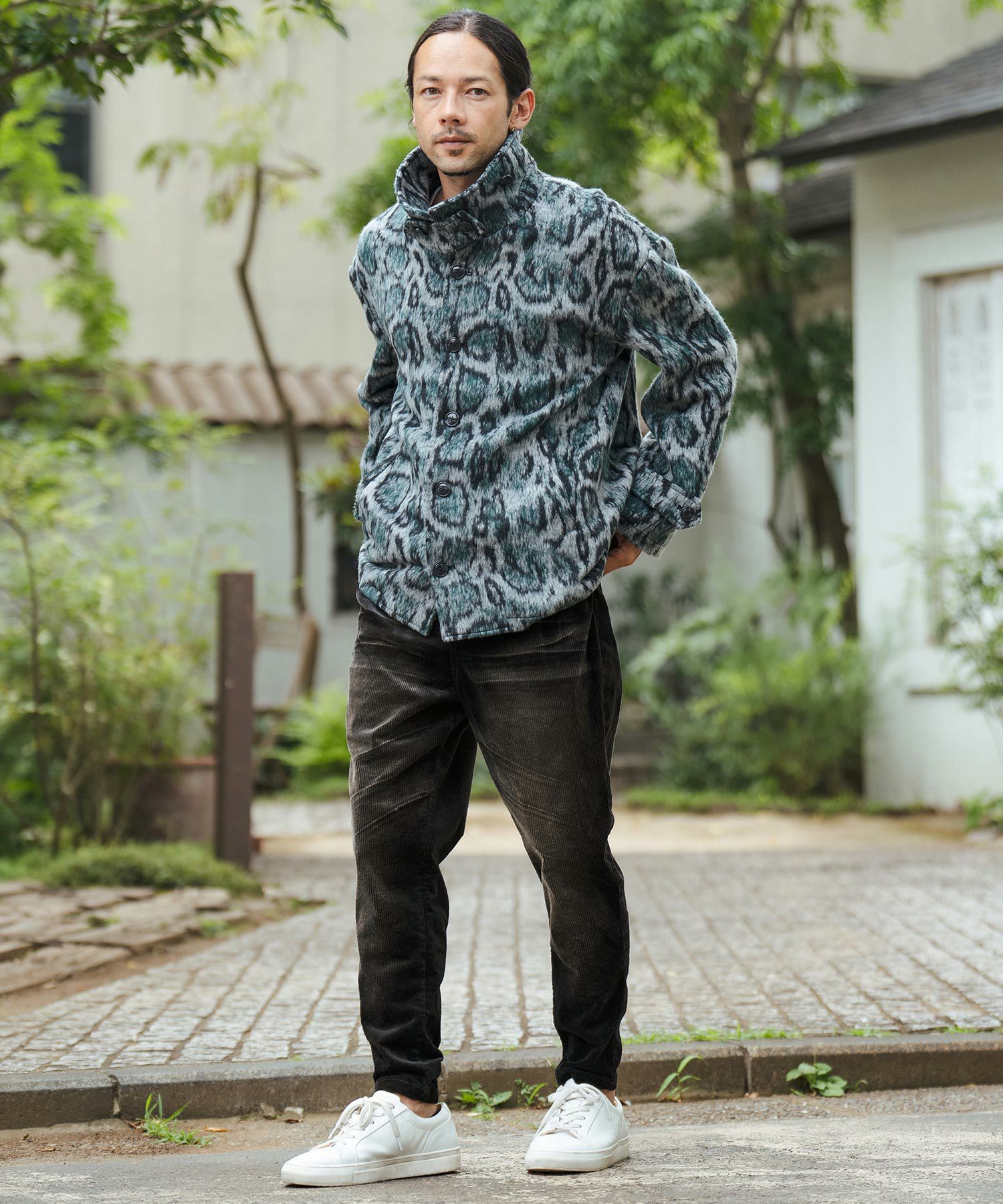 パンツ Corduroy Wide Tepered Pants 50%OFF【CAMBIO(カンビオ)】Vintage Like Stretch Corduroy Wide