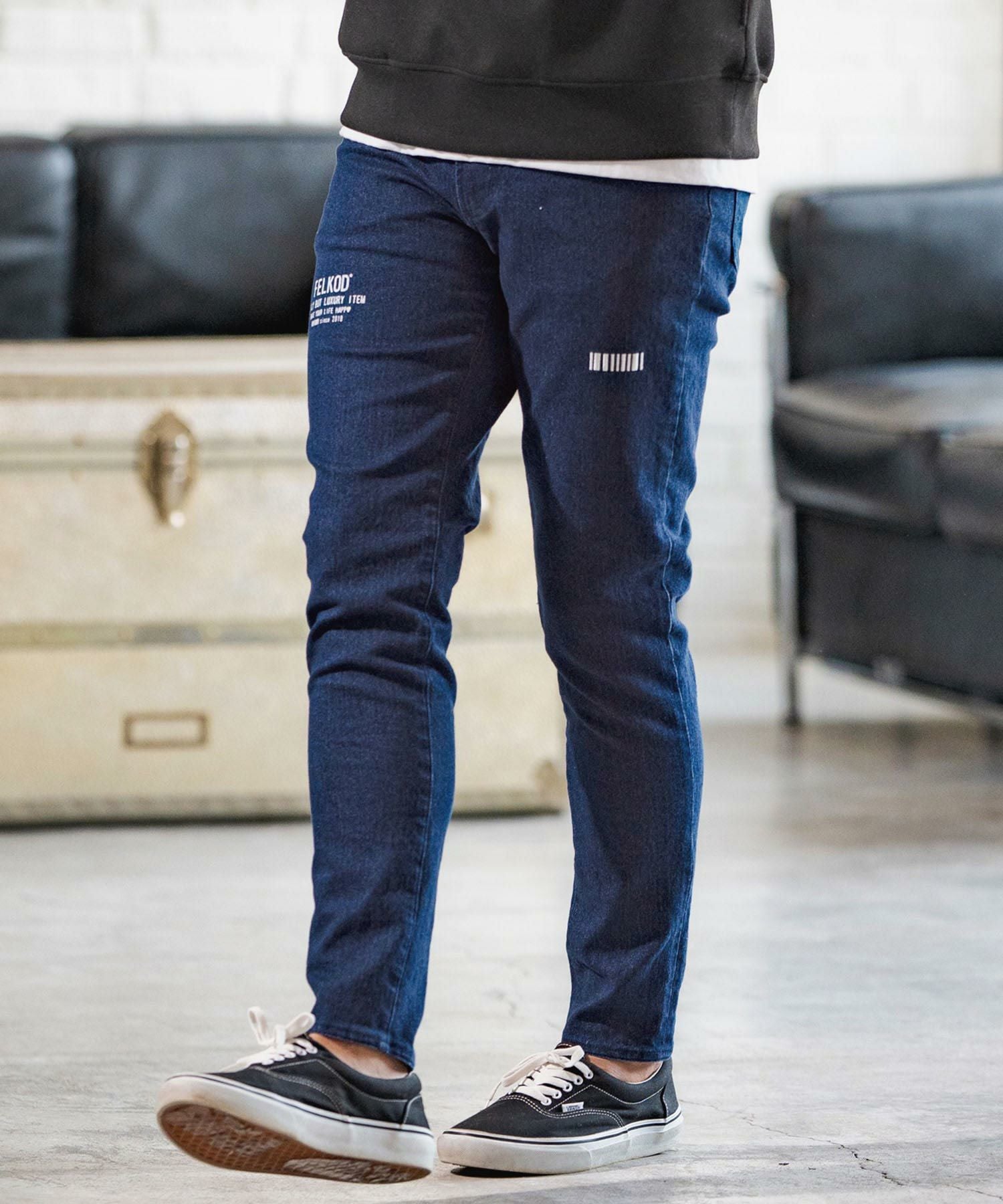 50%OFF【felkod(フィルコッド)】One Side Cargo Easy Pants カーゴ