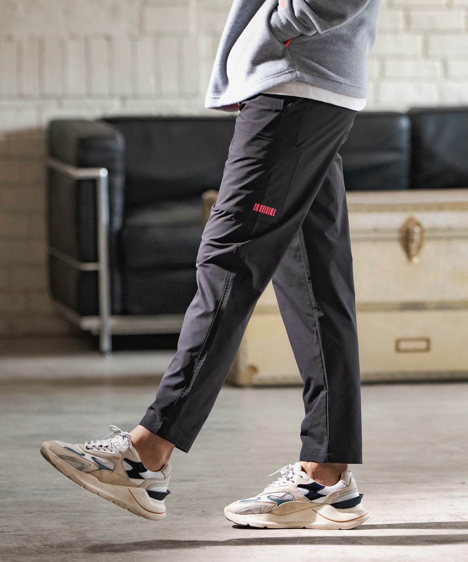 50%OFF【felkod(フィルコッド)】One Side Cargo Easy Pants カーゴ
