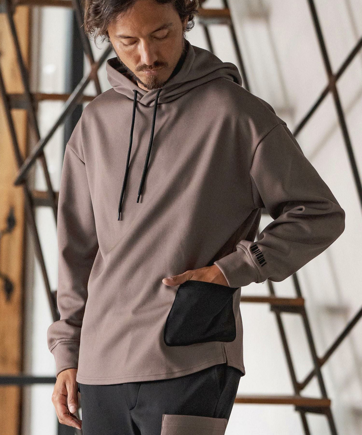 30%OFF【felkod(フィルコッド)】One Side Out Pocket Parka パーカー