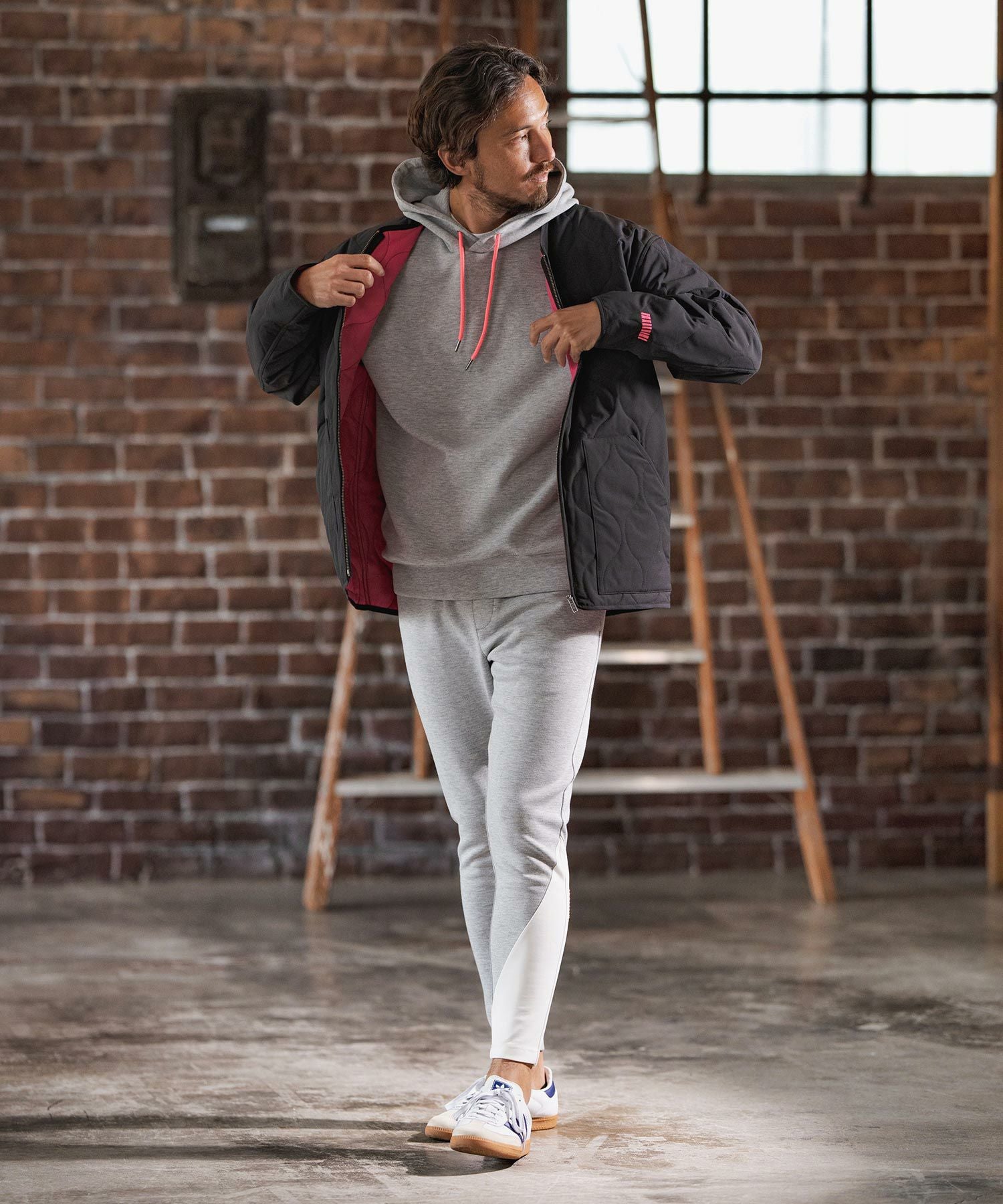 30%OFF【felkod(フィルコッド)】Switching Accents Cardboard Parka