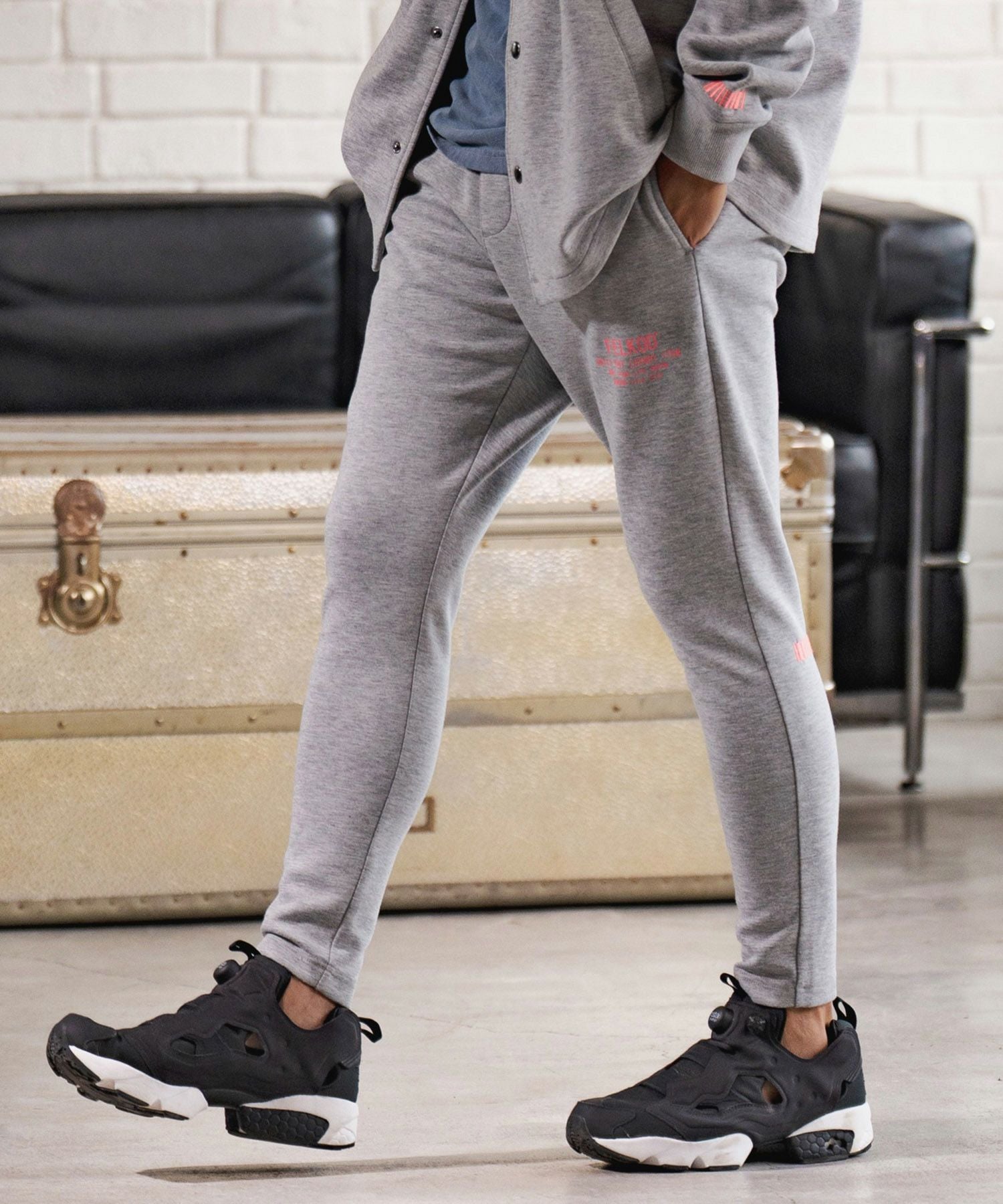 50%OFF【felkod(フィルコッド)】One Side Cargo Easy Pants カーゴ