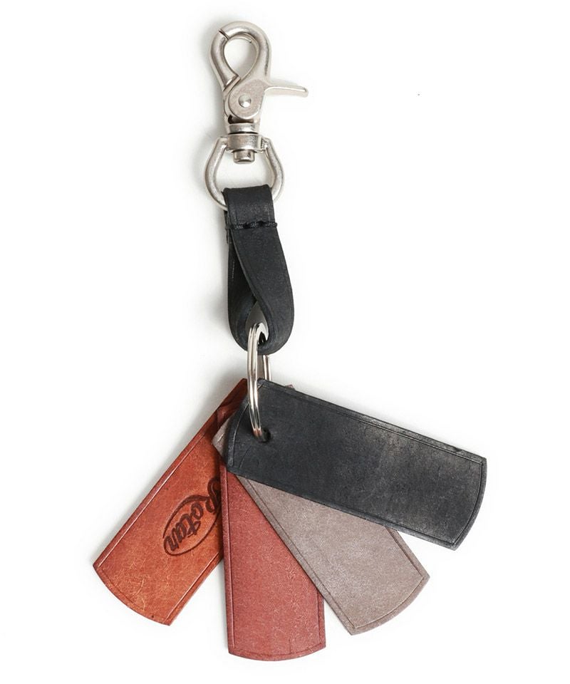 ROTAR(ローター)】Liscio leather Studs Key Holder キーホルダー