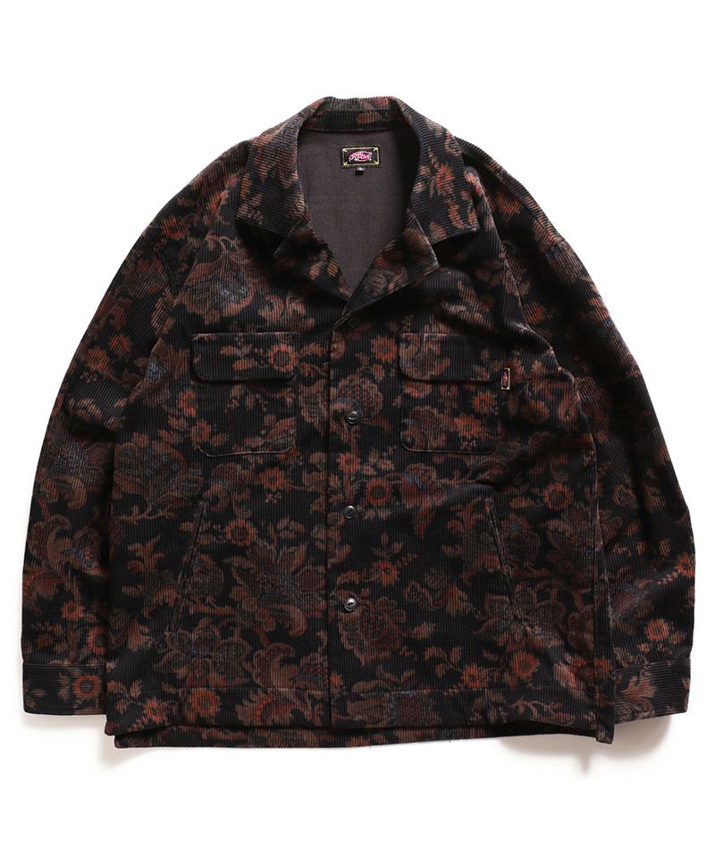 50%OFF【ROTAR(ローター)】Corduroy Floral CPO Jacket シャツ