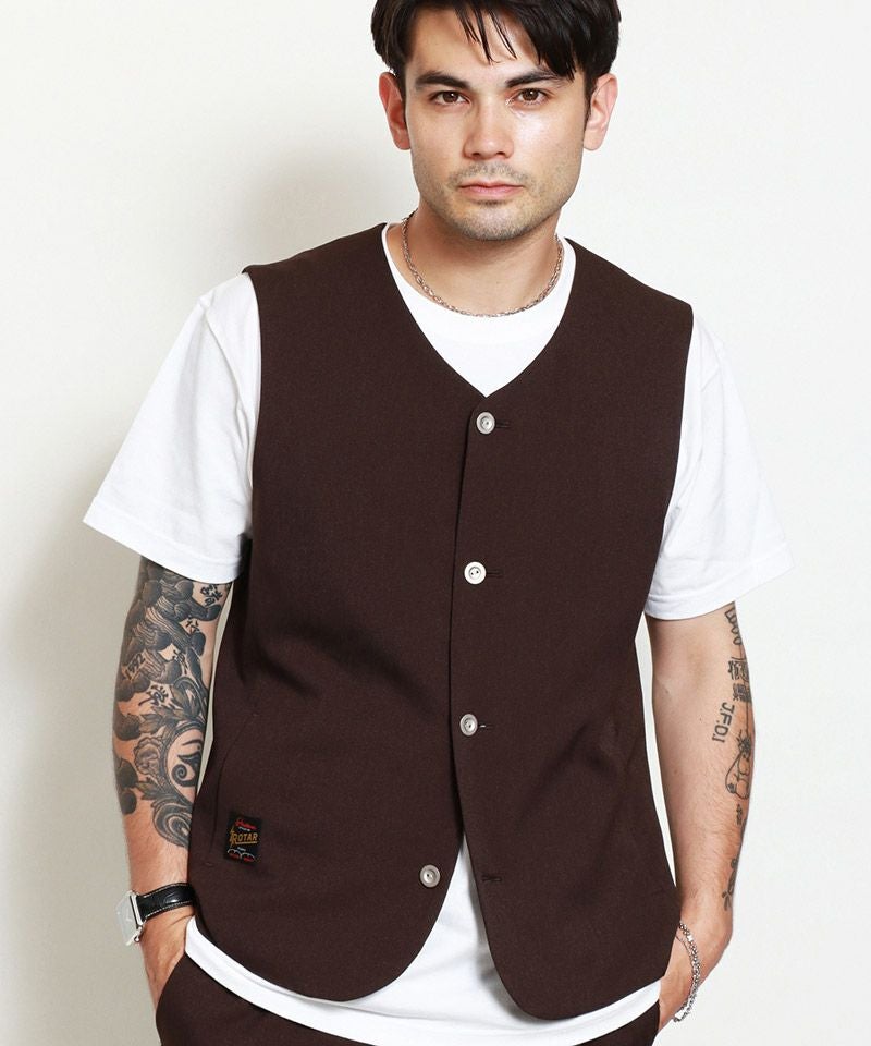 30%OFF【ROTAR(ローター)】4WAY Twill Vest ベスト(rt2452019