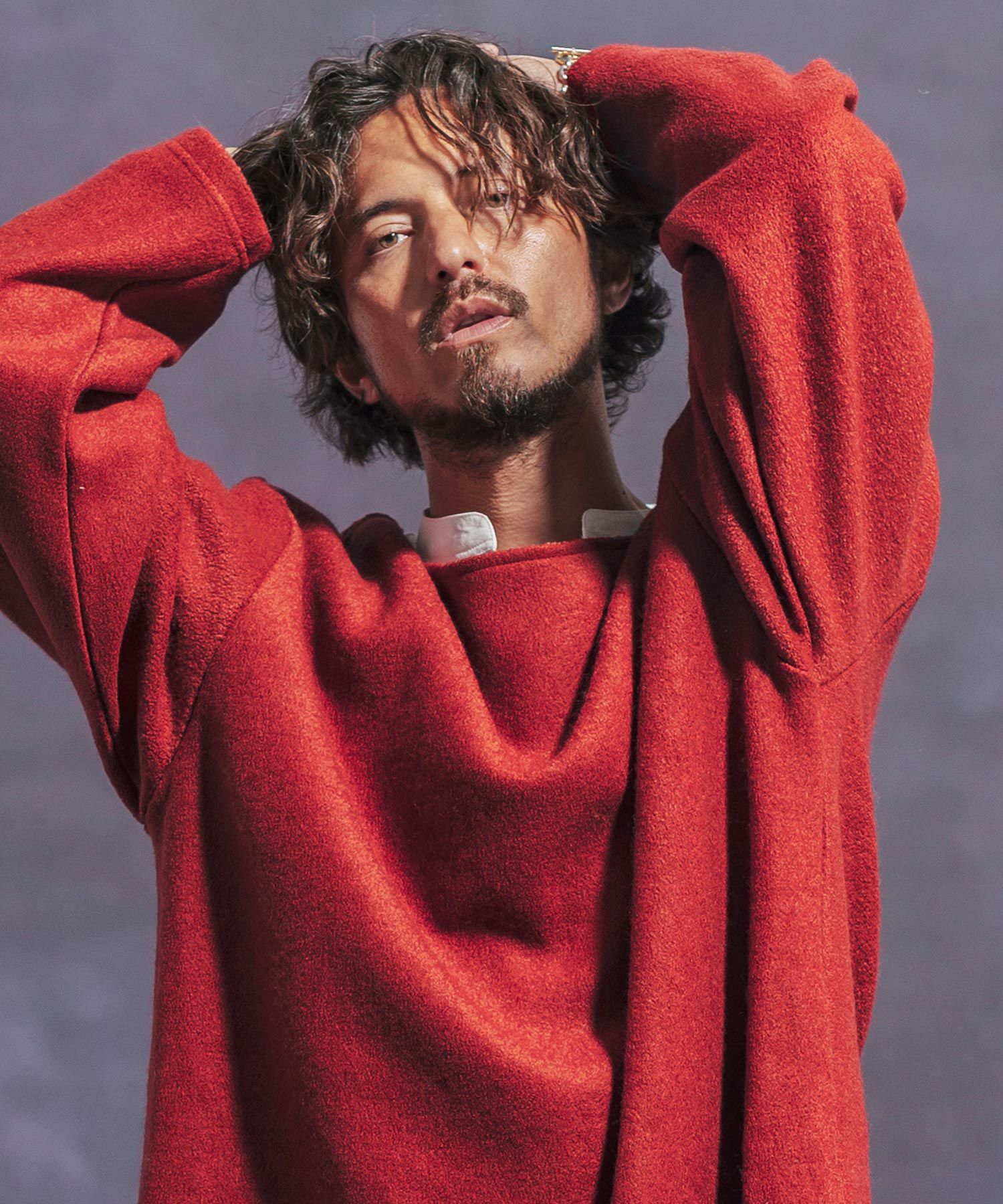 30%OFF【Jih Nunc(ジーヌンク)】ボートネックルーズシルエット